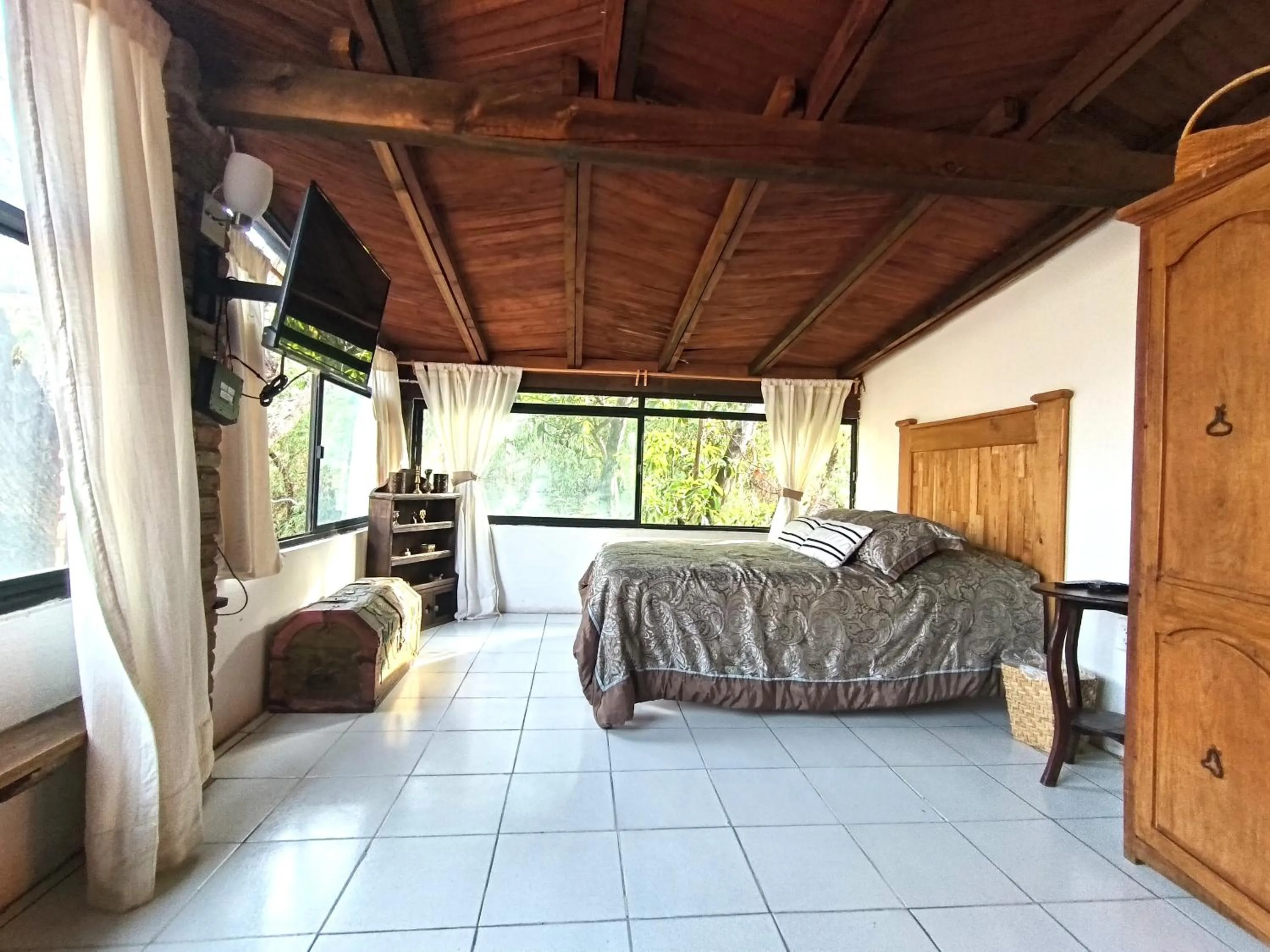 Bed in El Refugio de San Matías