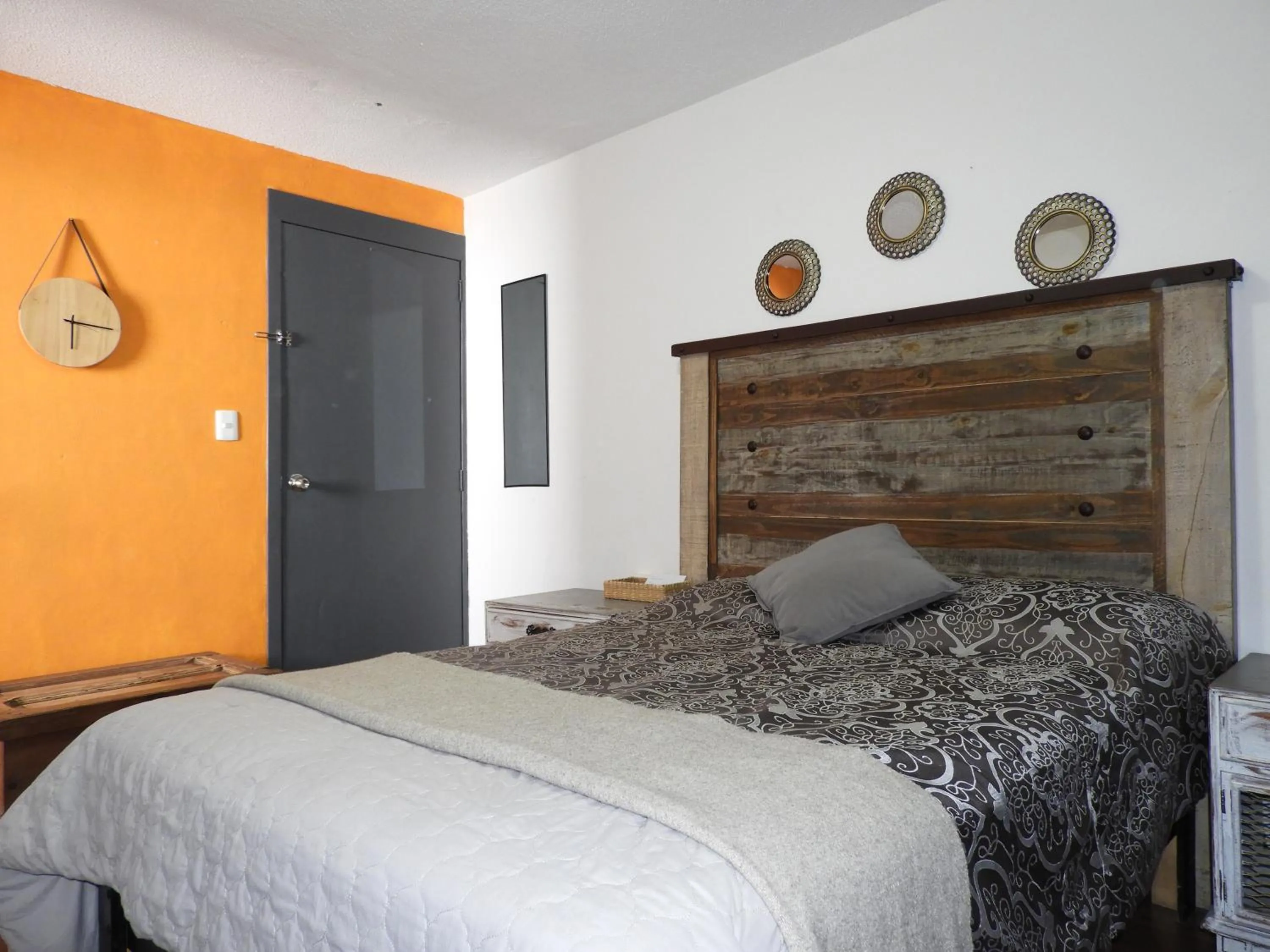 Bed in El Refugio de San Matías