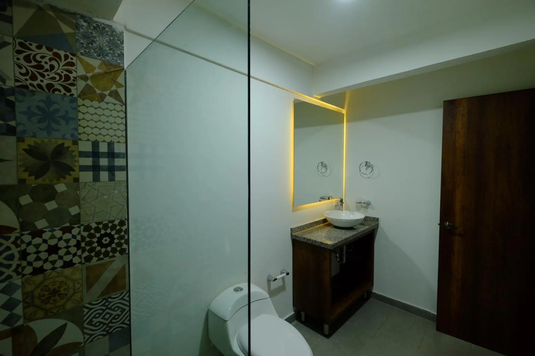 Bathroom in Hotel Amoek