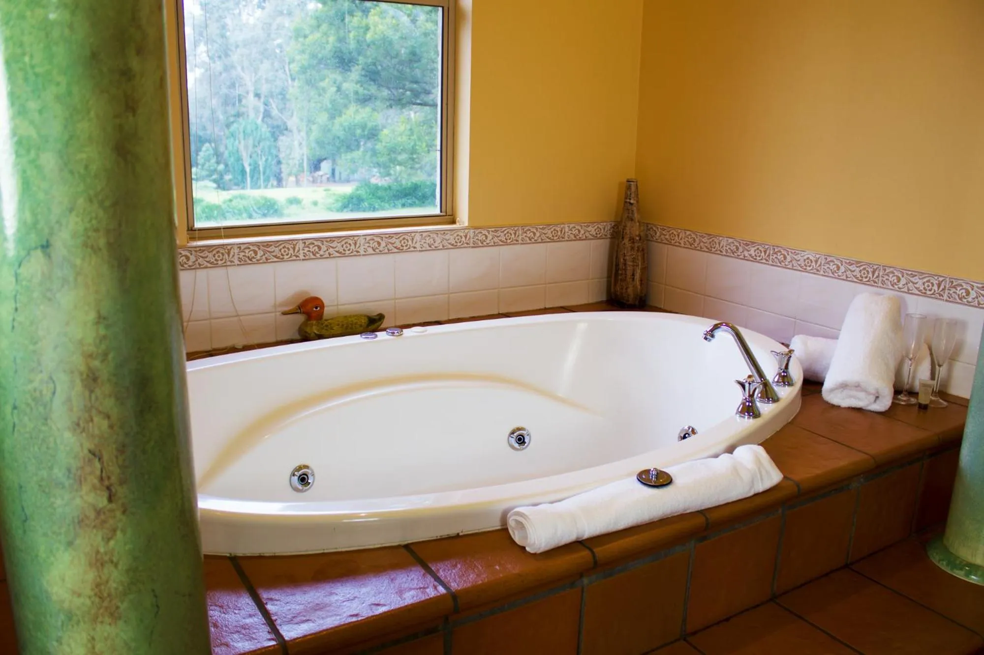 Hot Tub in Marwood Villas