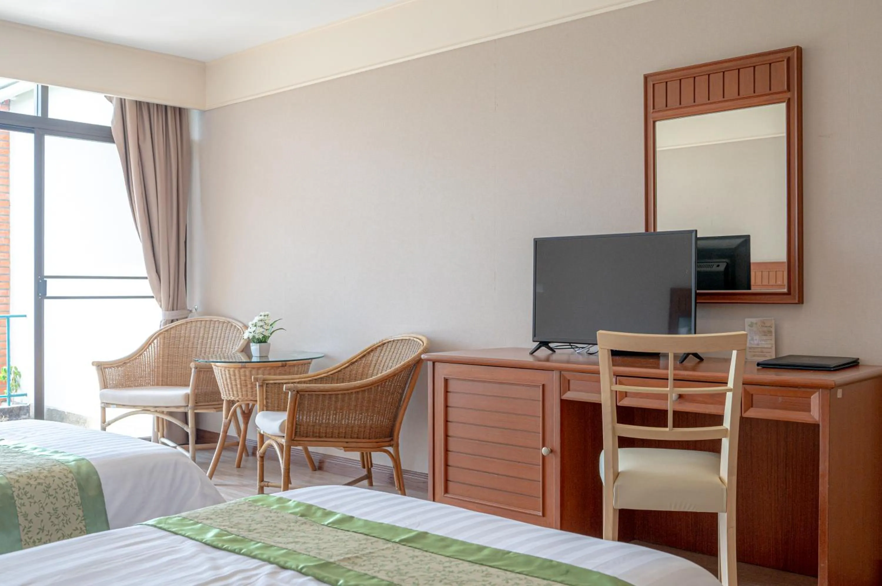 TV and multimedia, Bed in Eco Hotel by Thammasat