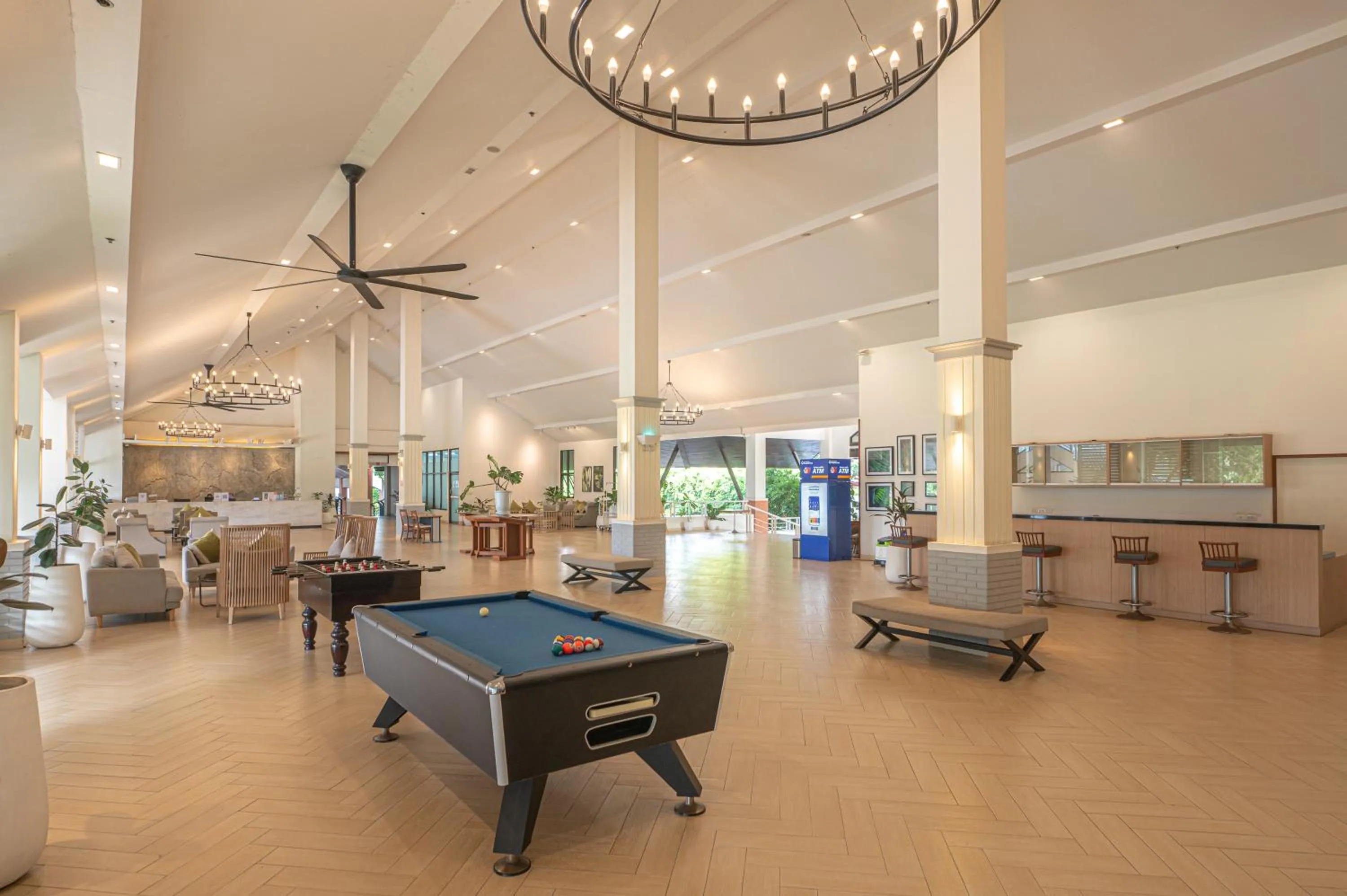 Lobby or reception in Eco Hotel by Thammasat