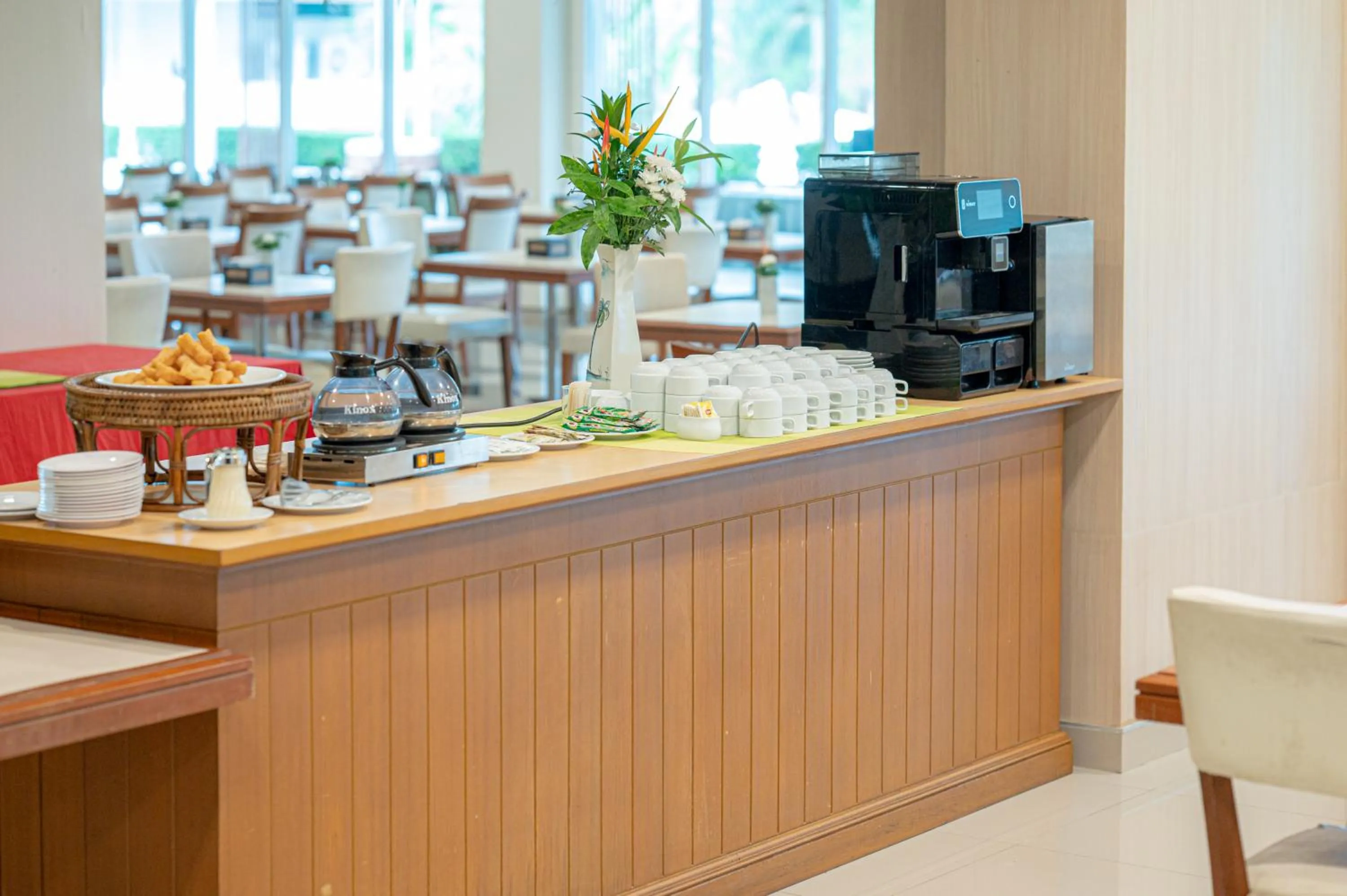 Coffee/tea facilities in Eco Hotel by Thammasat