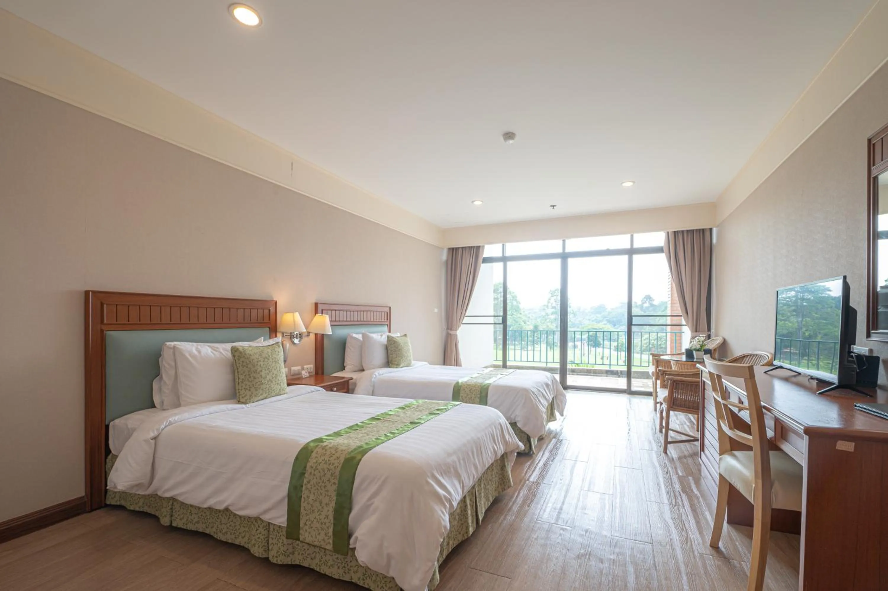 Bed in Eco Hotel by Thammasat