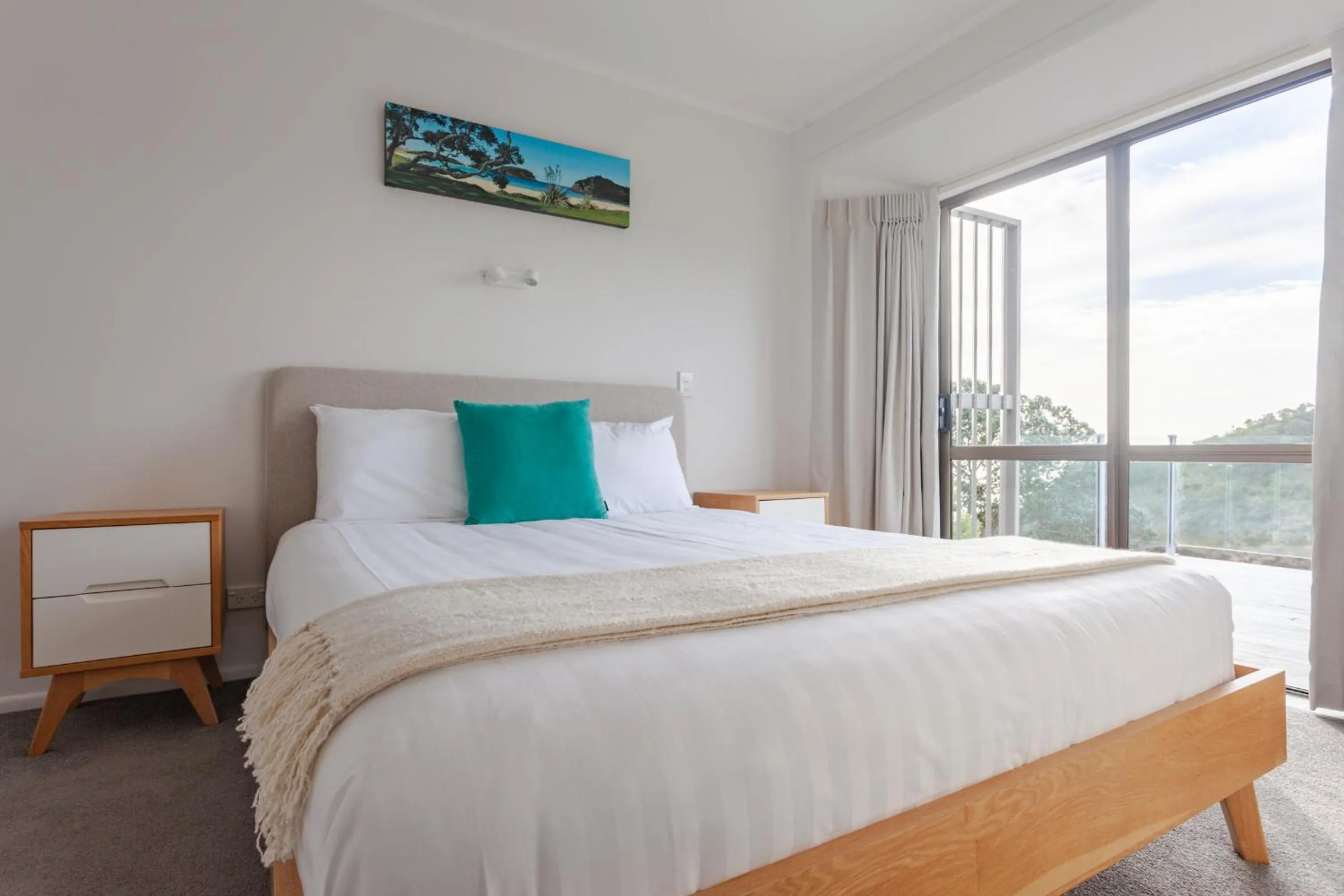 Bed in Pacific Rendezvous Resort