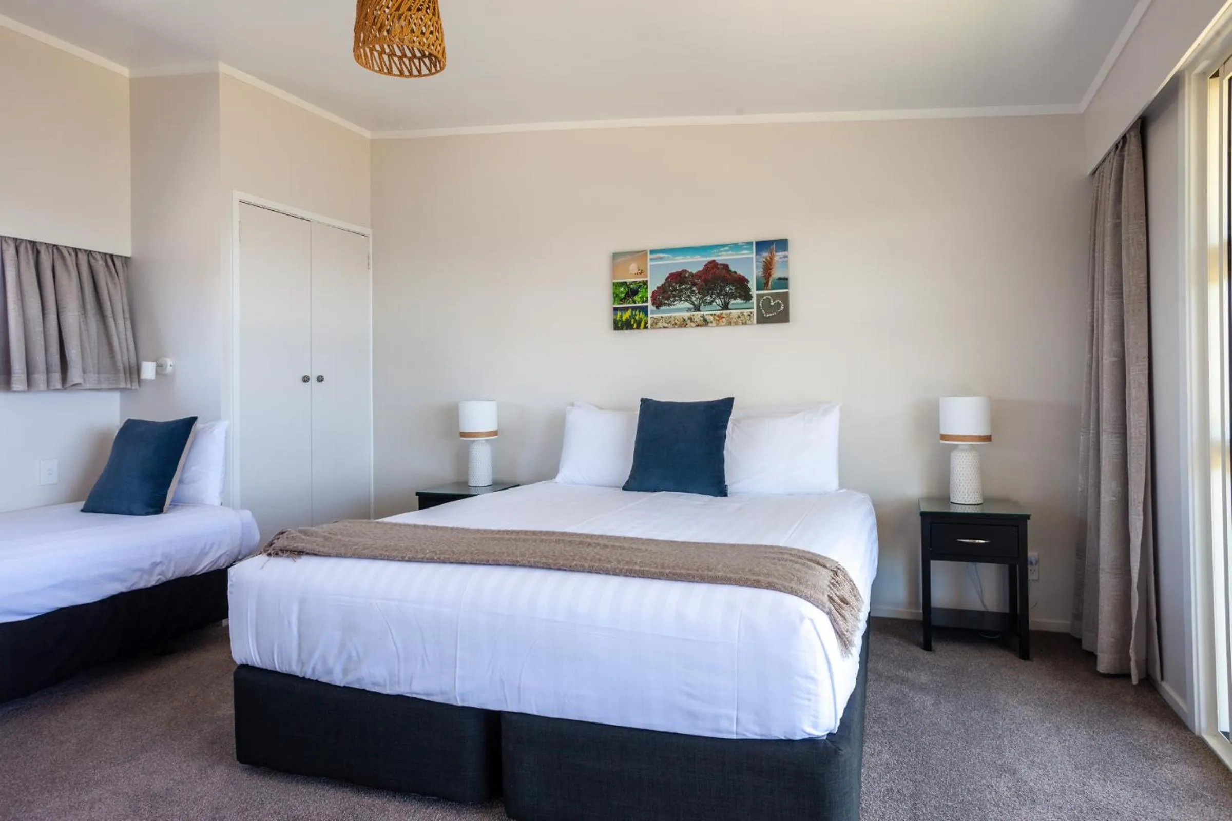 Bed in Pacific Rendezvous Resort