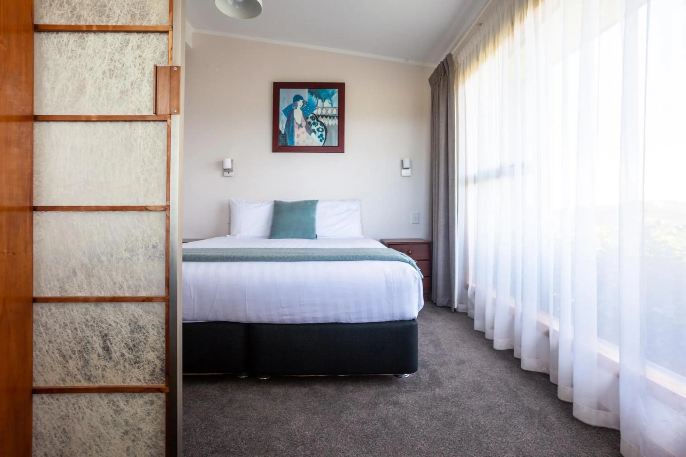 Bed in Pacific Rendezvous Resort