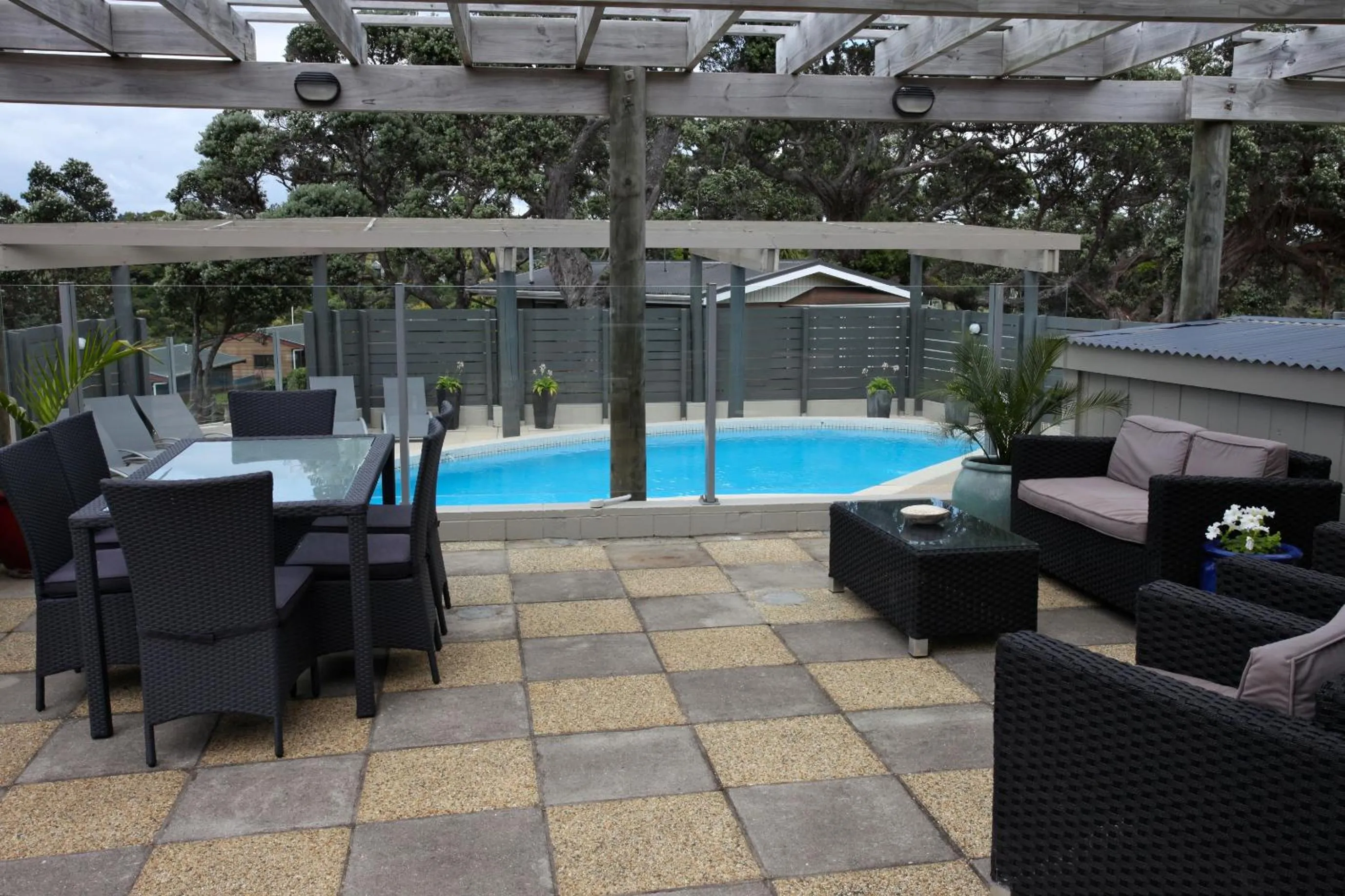 Swimming pool in Pacific Rendezvous Resort