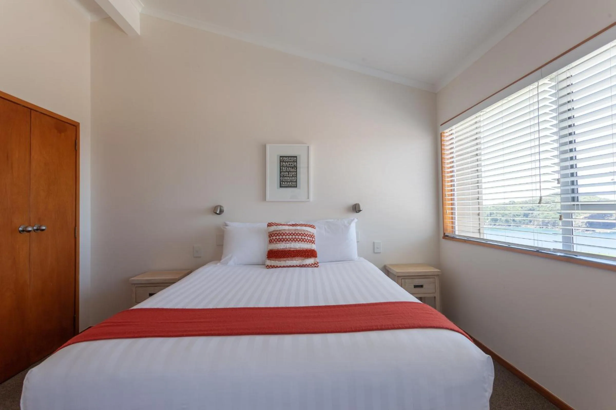 Bed in Pacific Rendezvous Resort