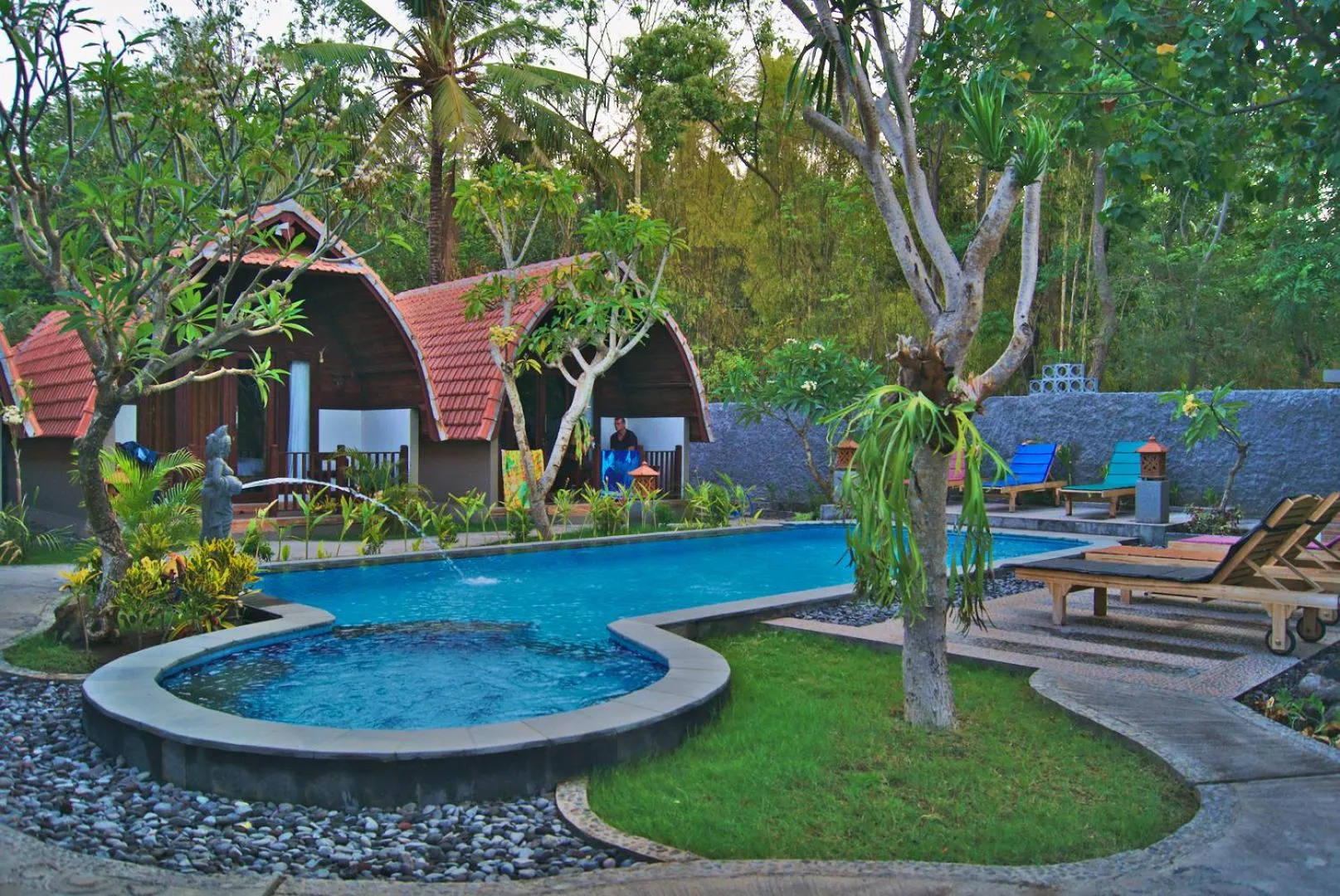 Garden view in GHamed Sari