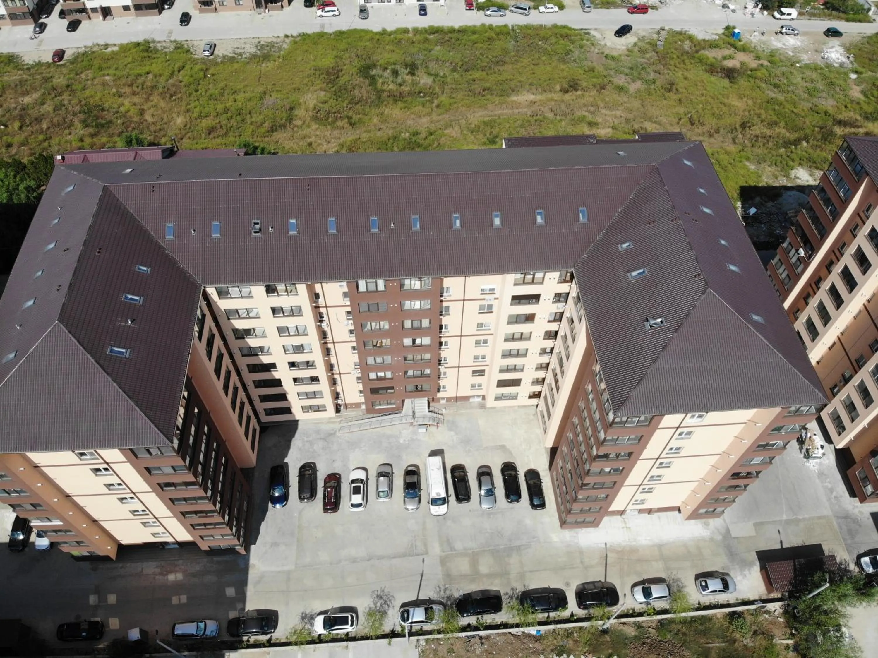 Property building in Luxury Two Room Apartment Residence Militari M3