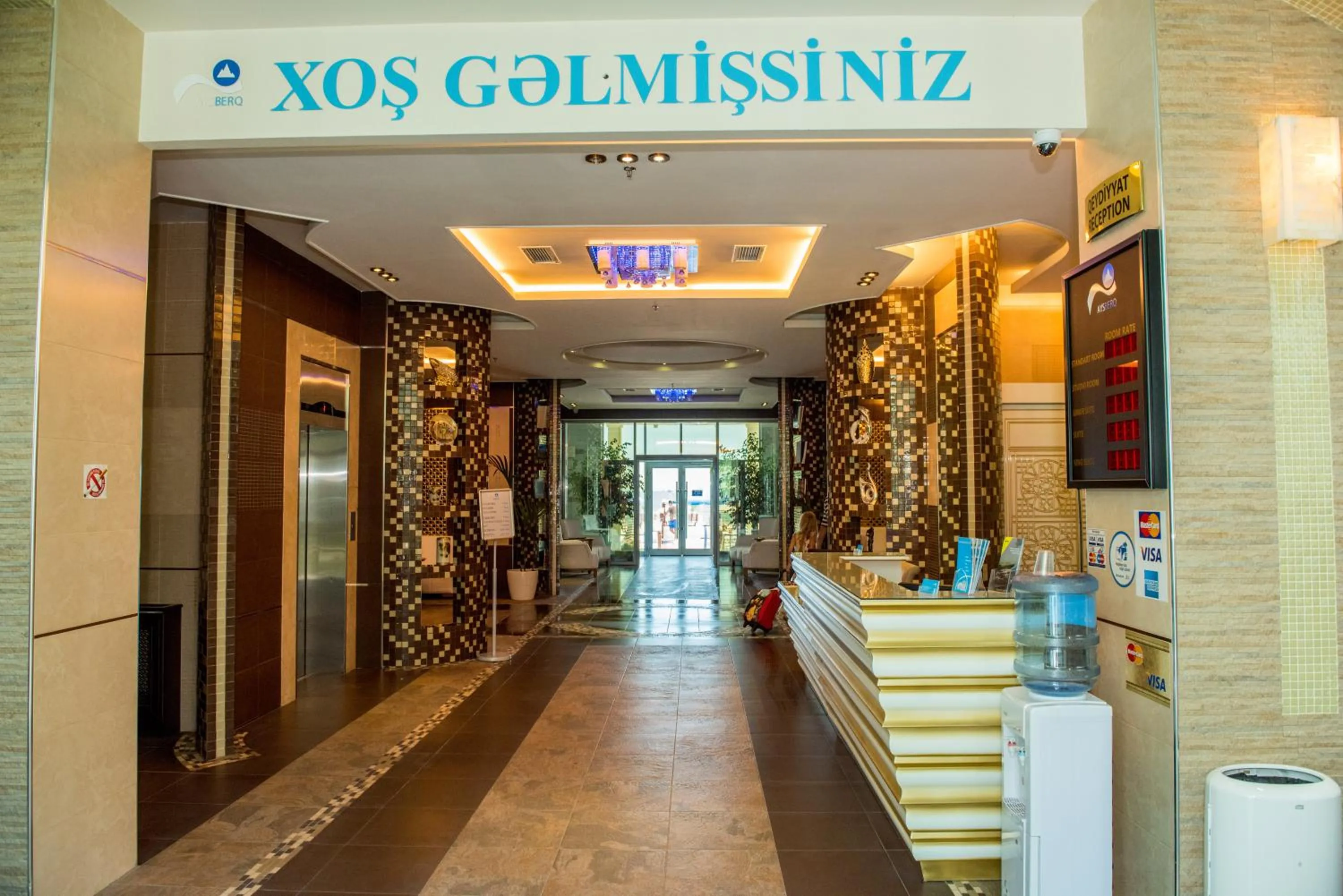 Facade/entrance in Aysberq Resort