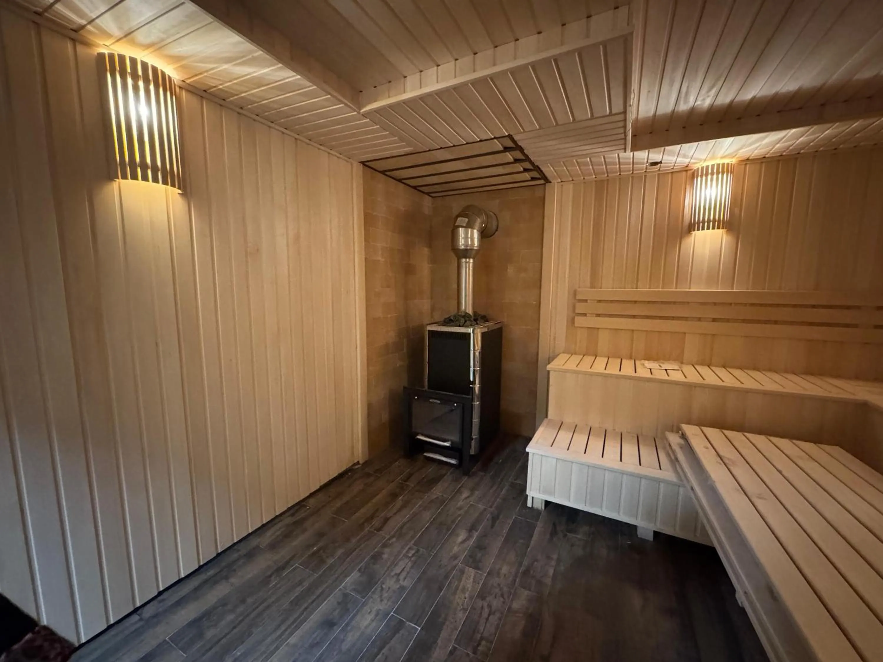 Sauna, Bed in Aysberq Resort
