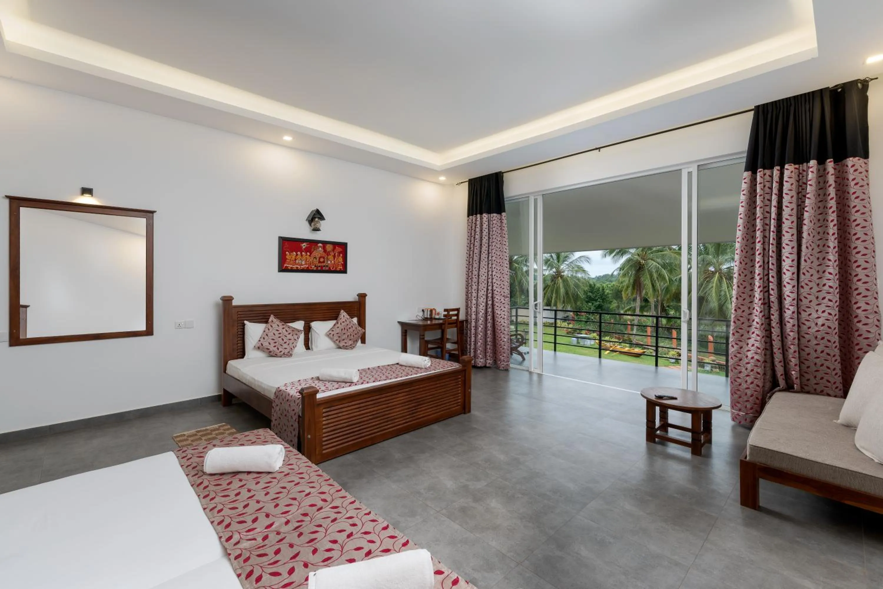 Photo of the whole room, Bed in Tara Watergate