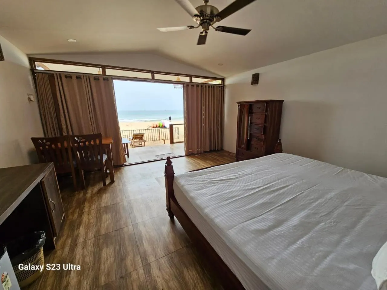 Bed in Agonda Beach Villa