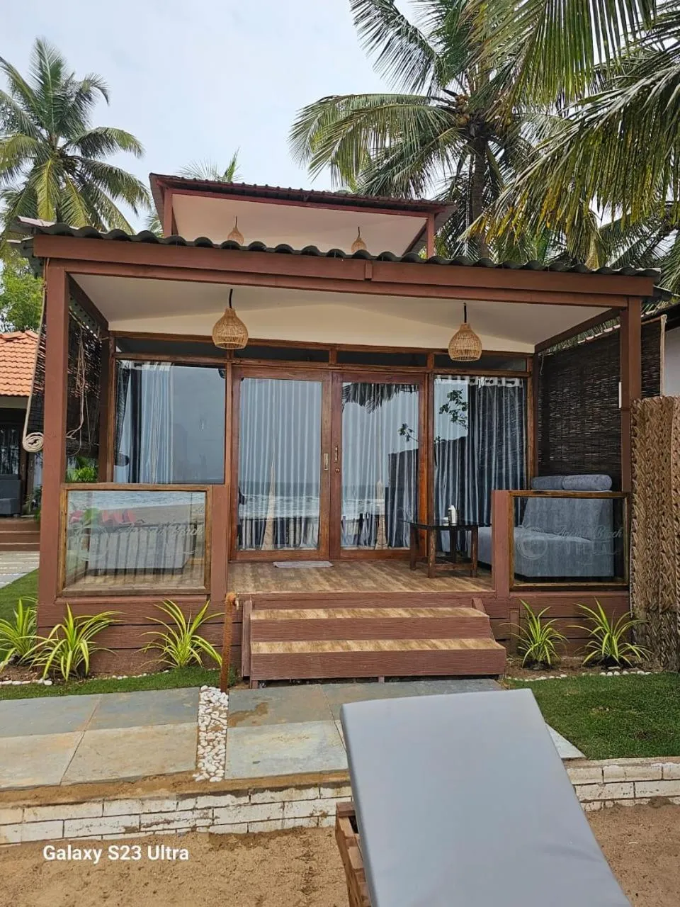 Balcony/Terrace in Agonda Beach Villa