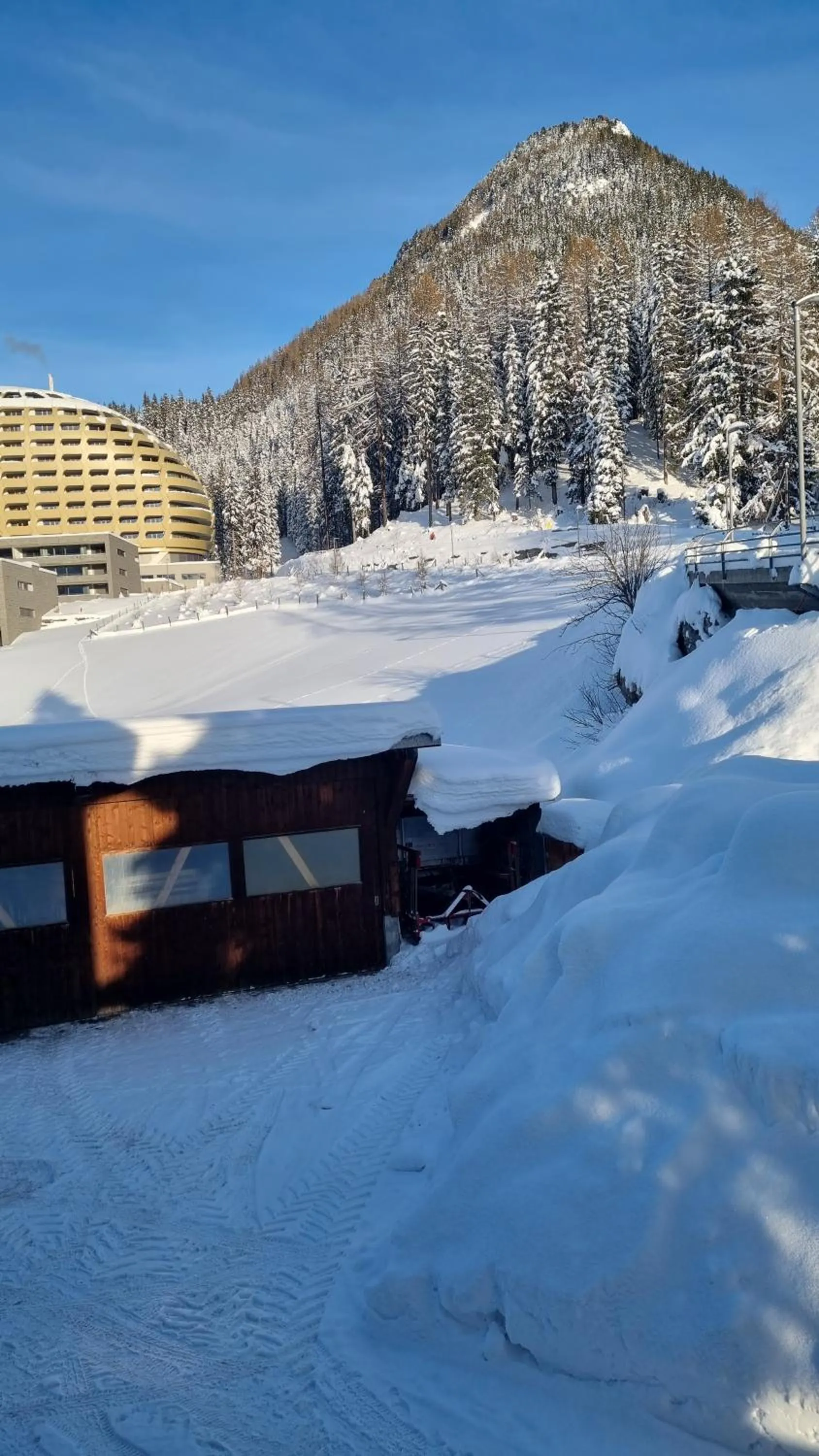 Natural landscape in Zur Stilli Davos Dorf