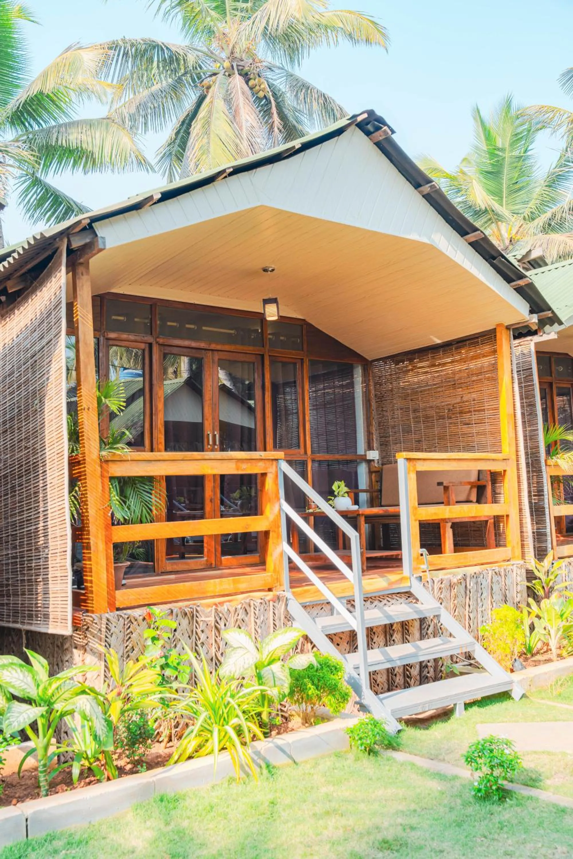 Garden view in Agonda Serenity Resort