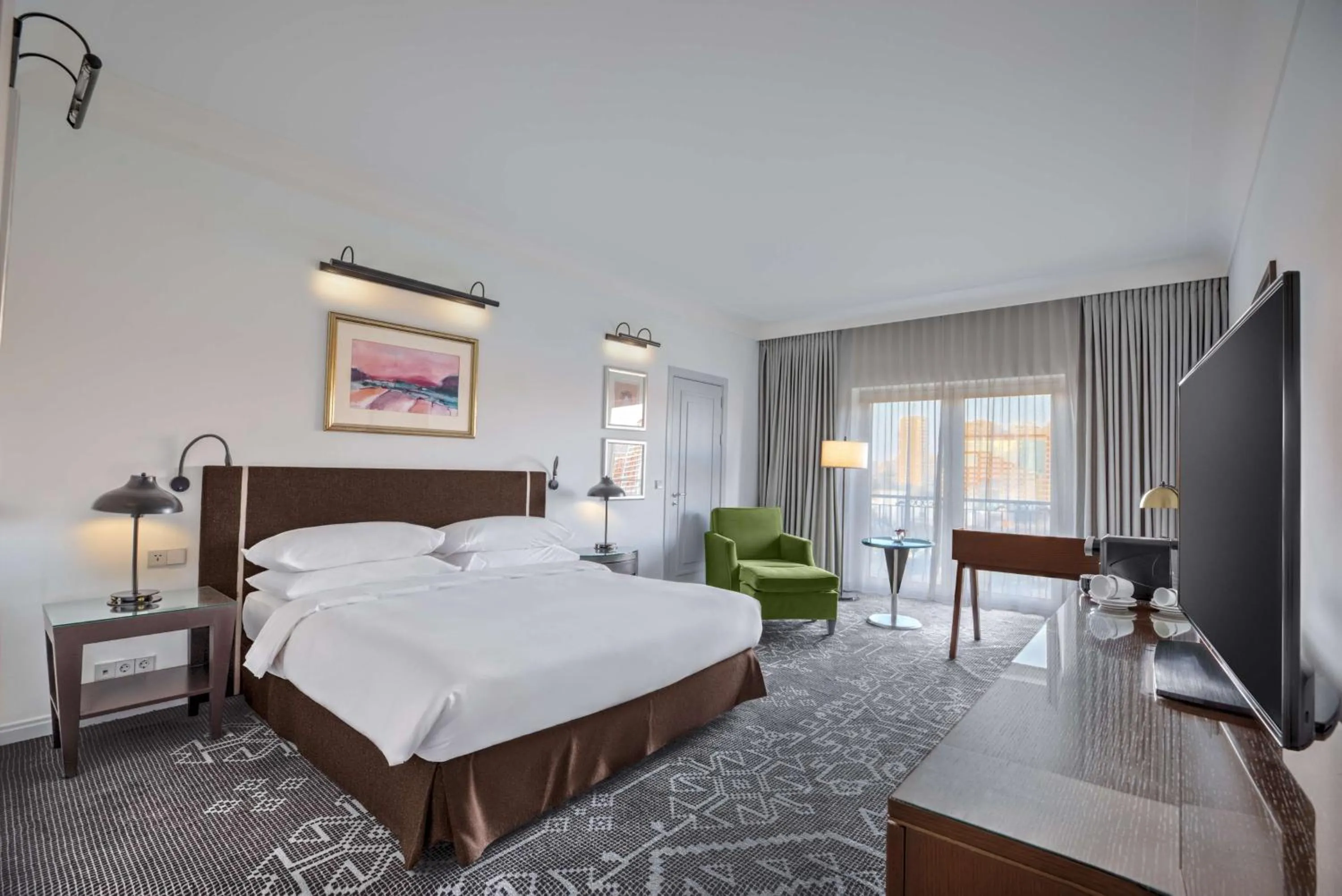 Bedroom, Bed in Hyatt Regency Baku