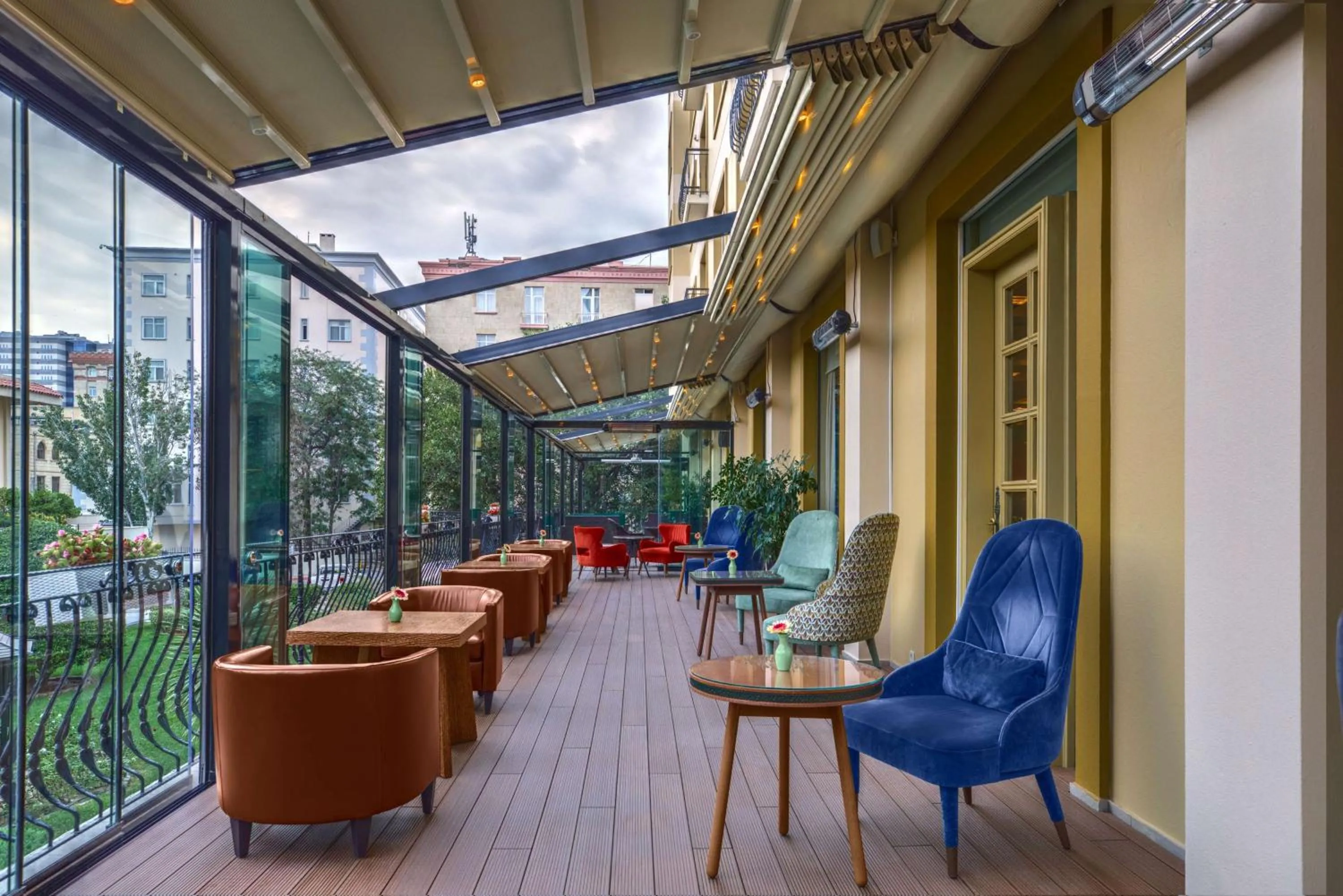 Patio in Hyatt Regency Baku