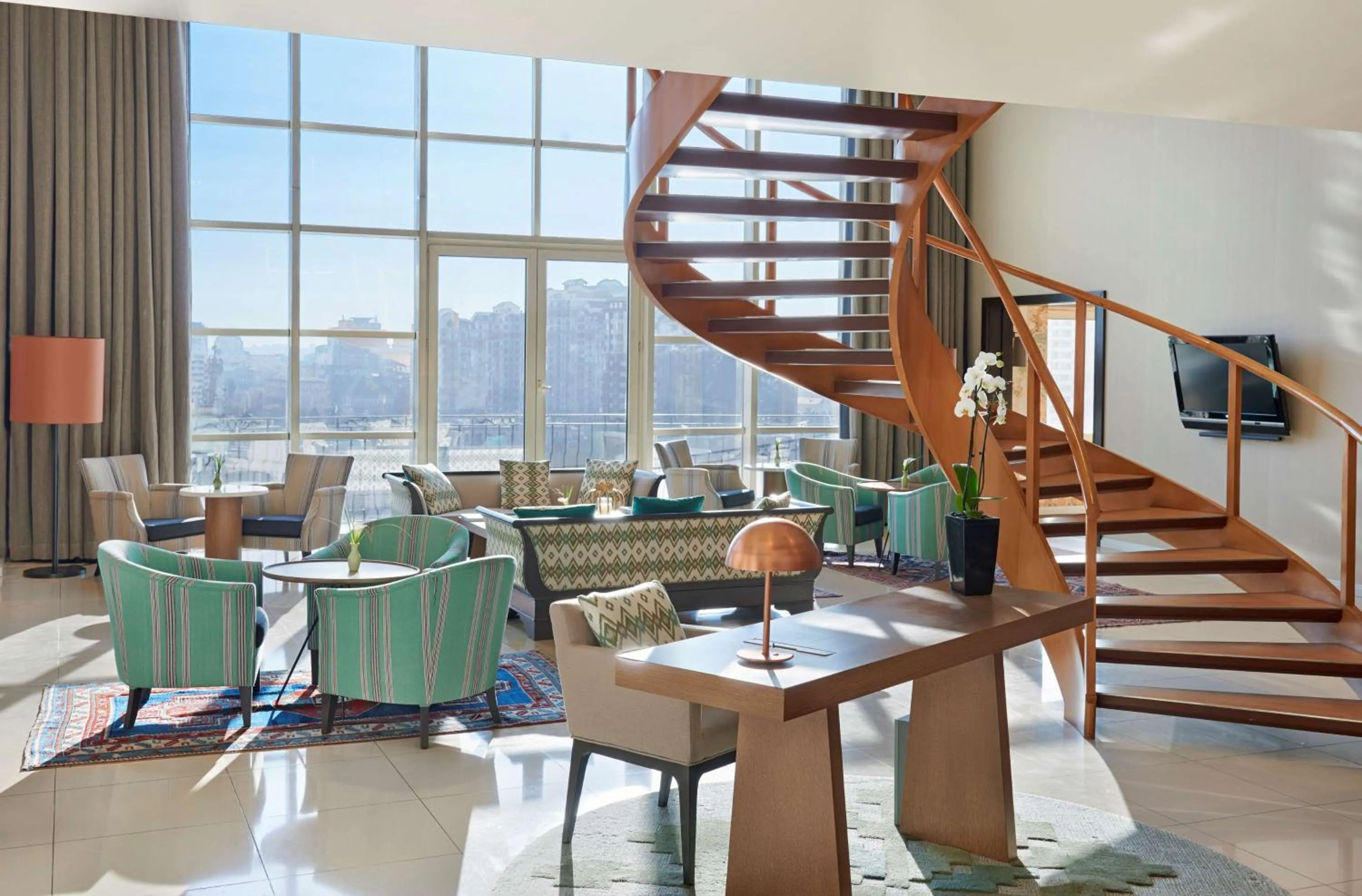 Lobby or reception in Hyatt Regency Baku