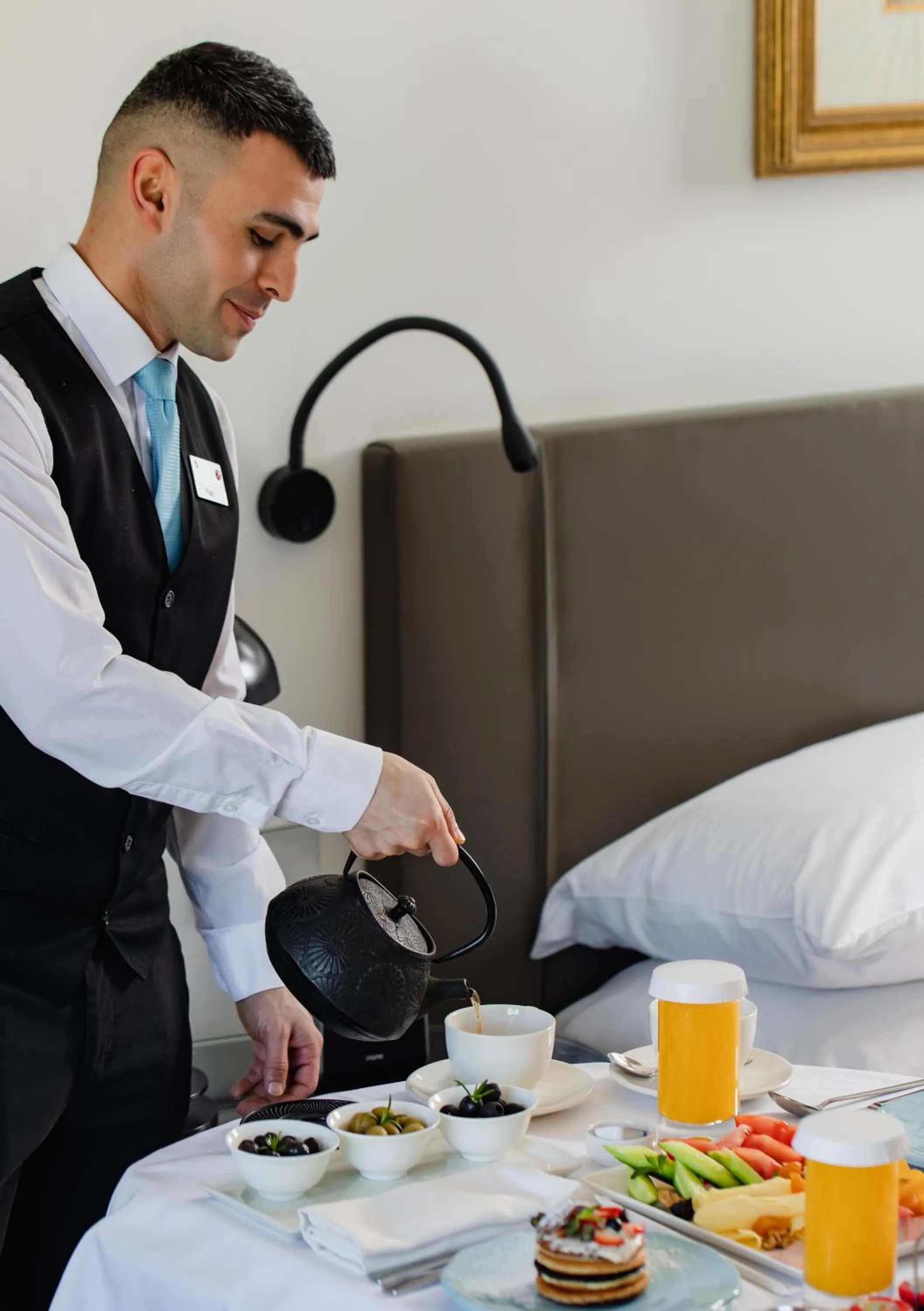 Breakfast in Hyatt Regency Baku