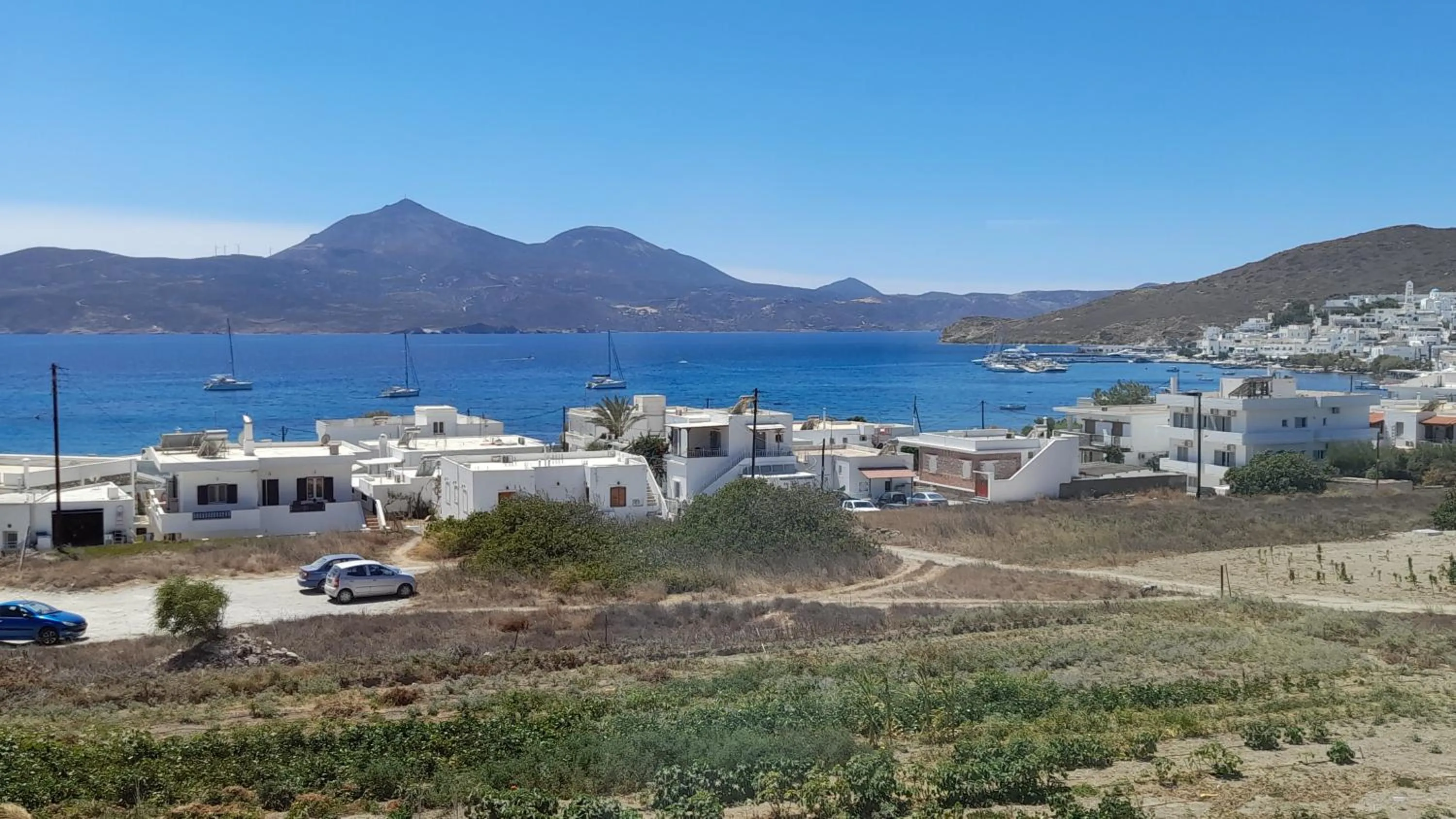 Sea view in Hotel Ippocampos Studios