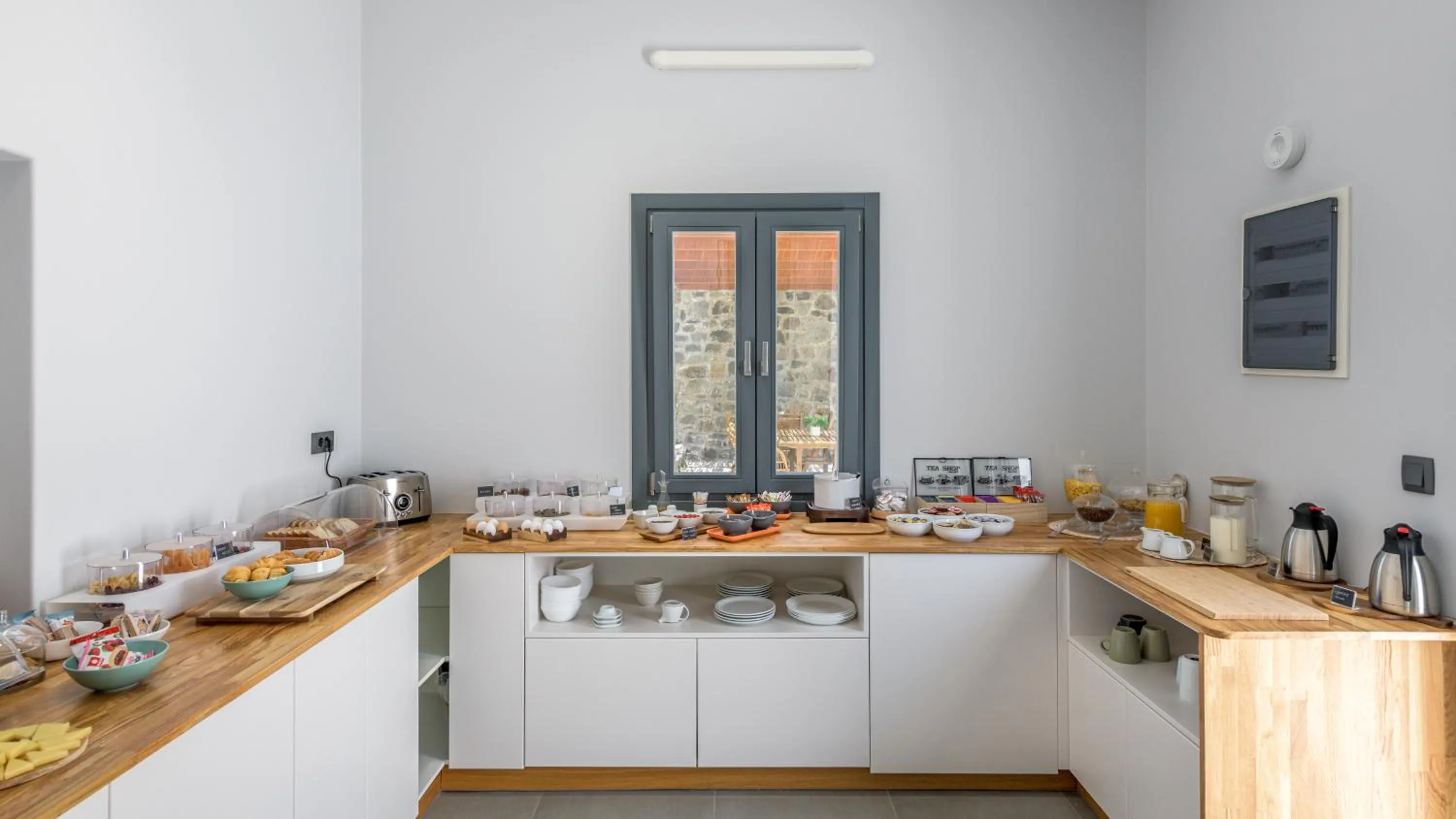 Breakfast in Hotel Ippocampos Studios