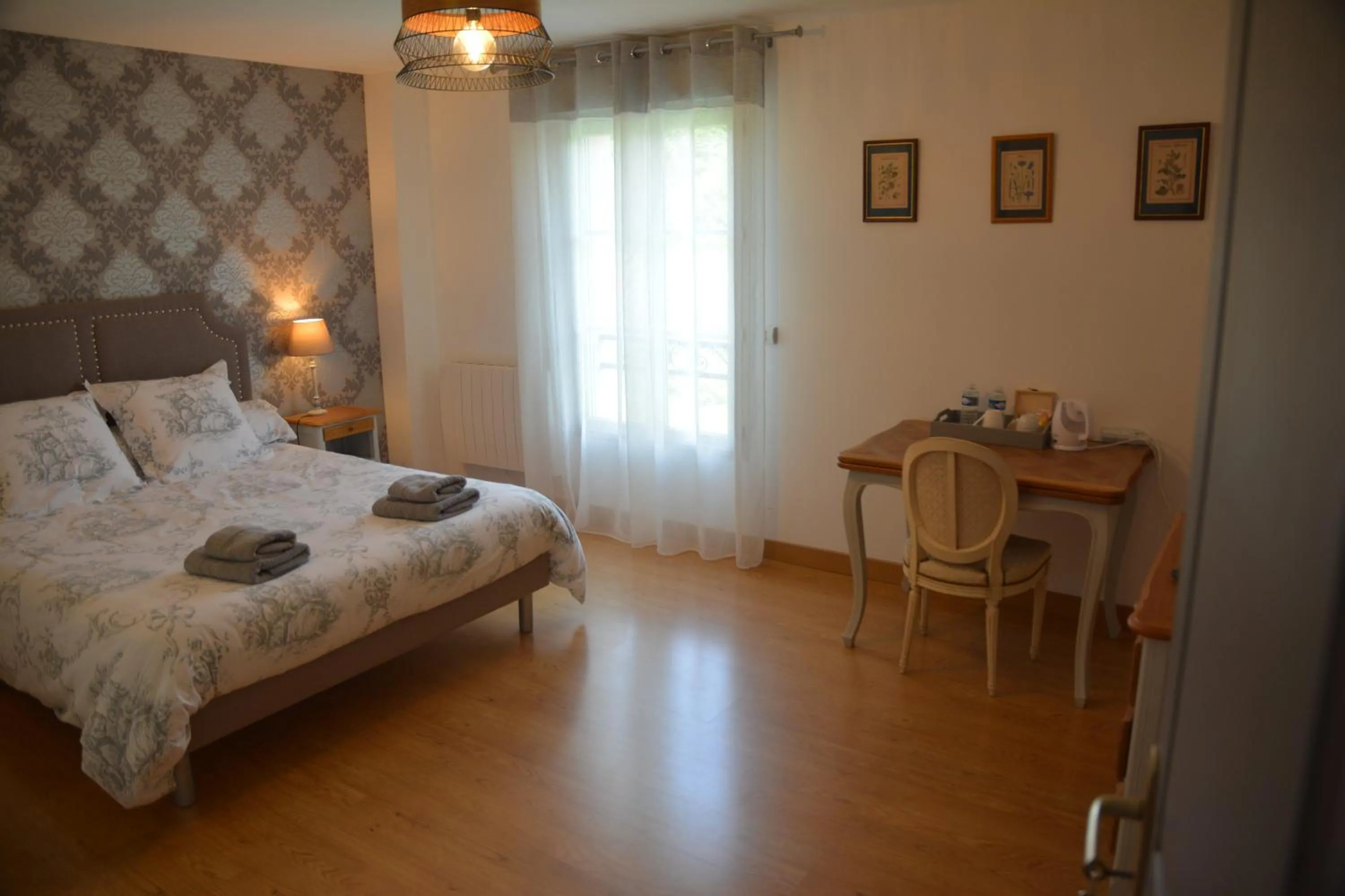 Bed in la maison du saussoy