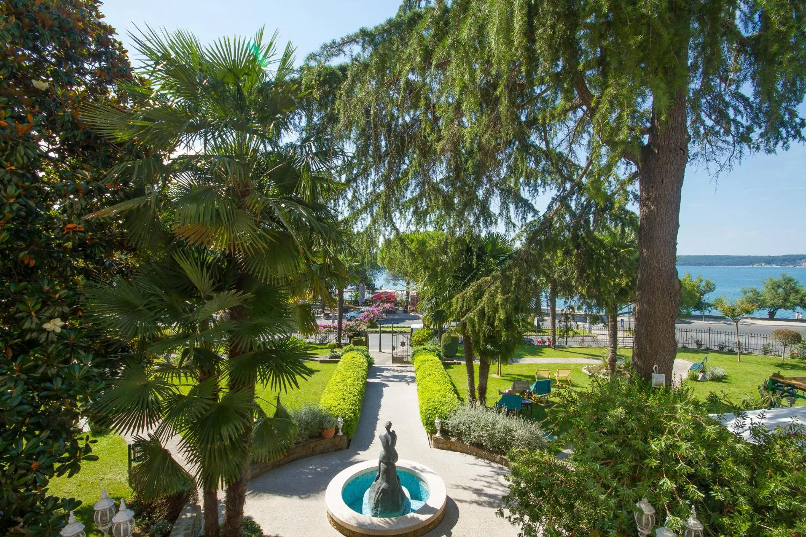 Garden in Hotel Marko