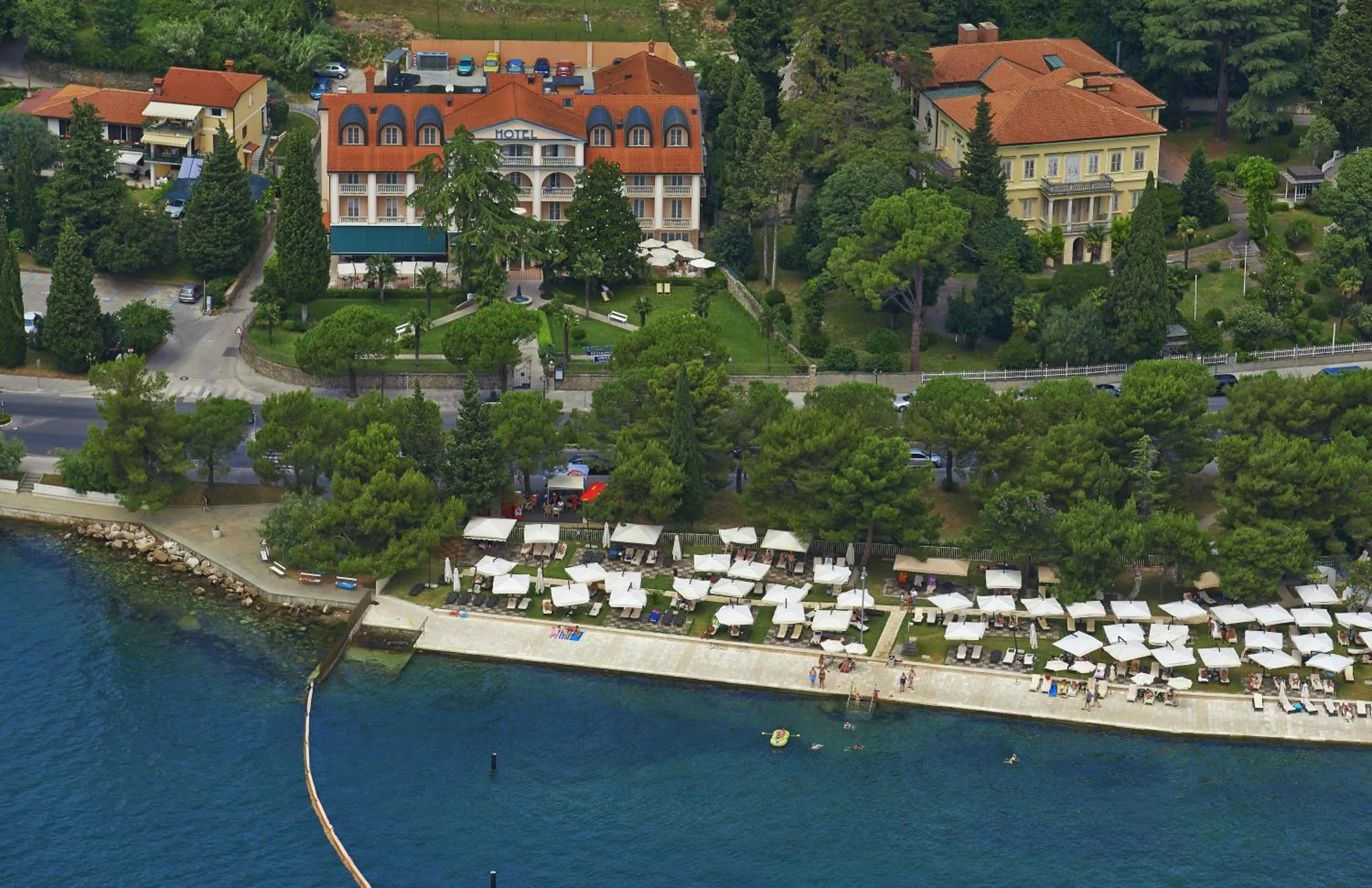 Bird's eye view in Hotel Marko