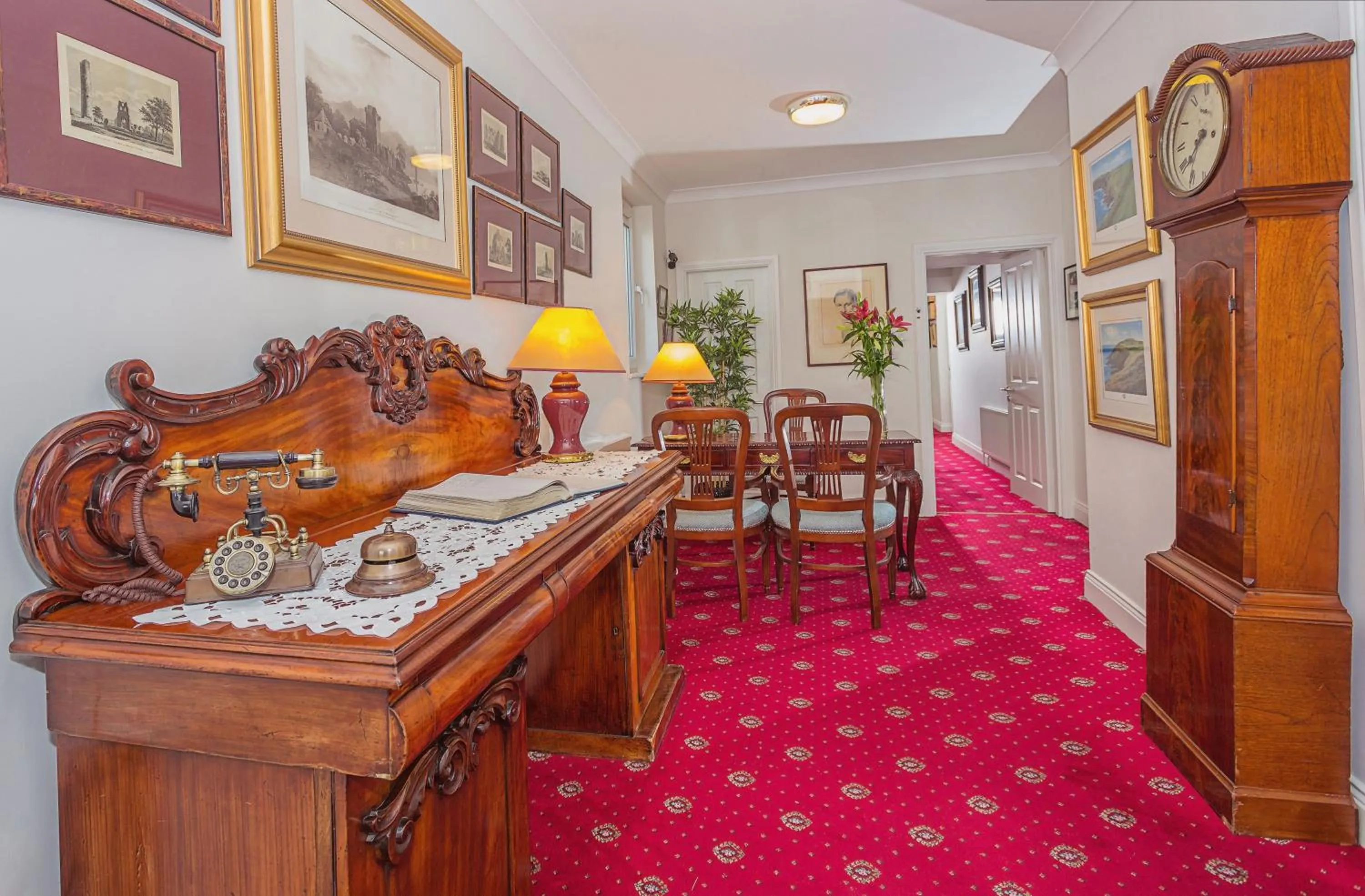 Lobby or reception in Abbey Lodge