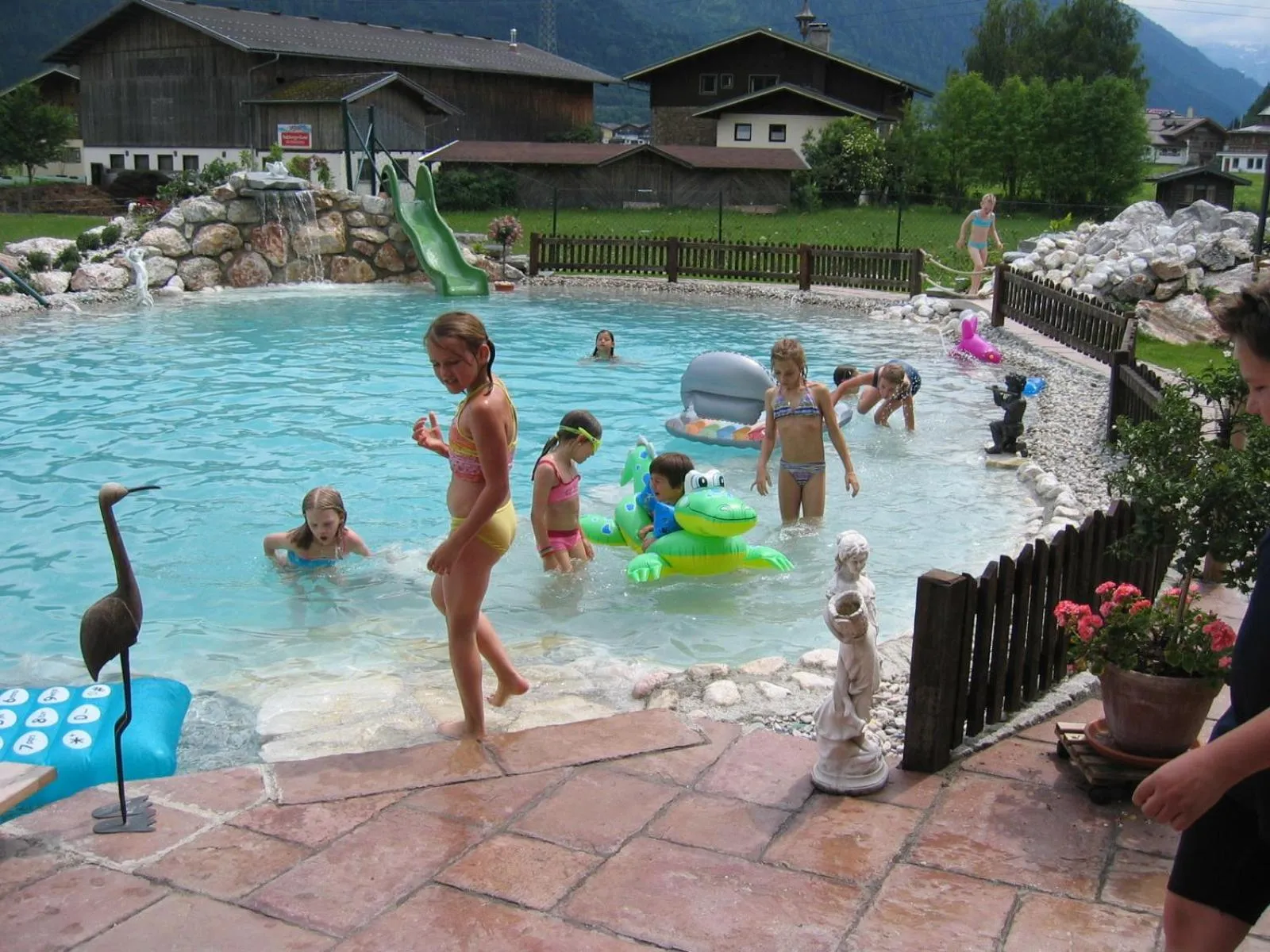 Swimming pool in Aparthotel Dachsteinblick