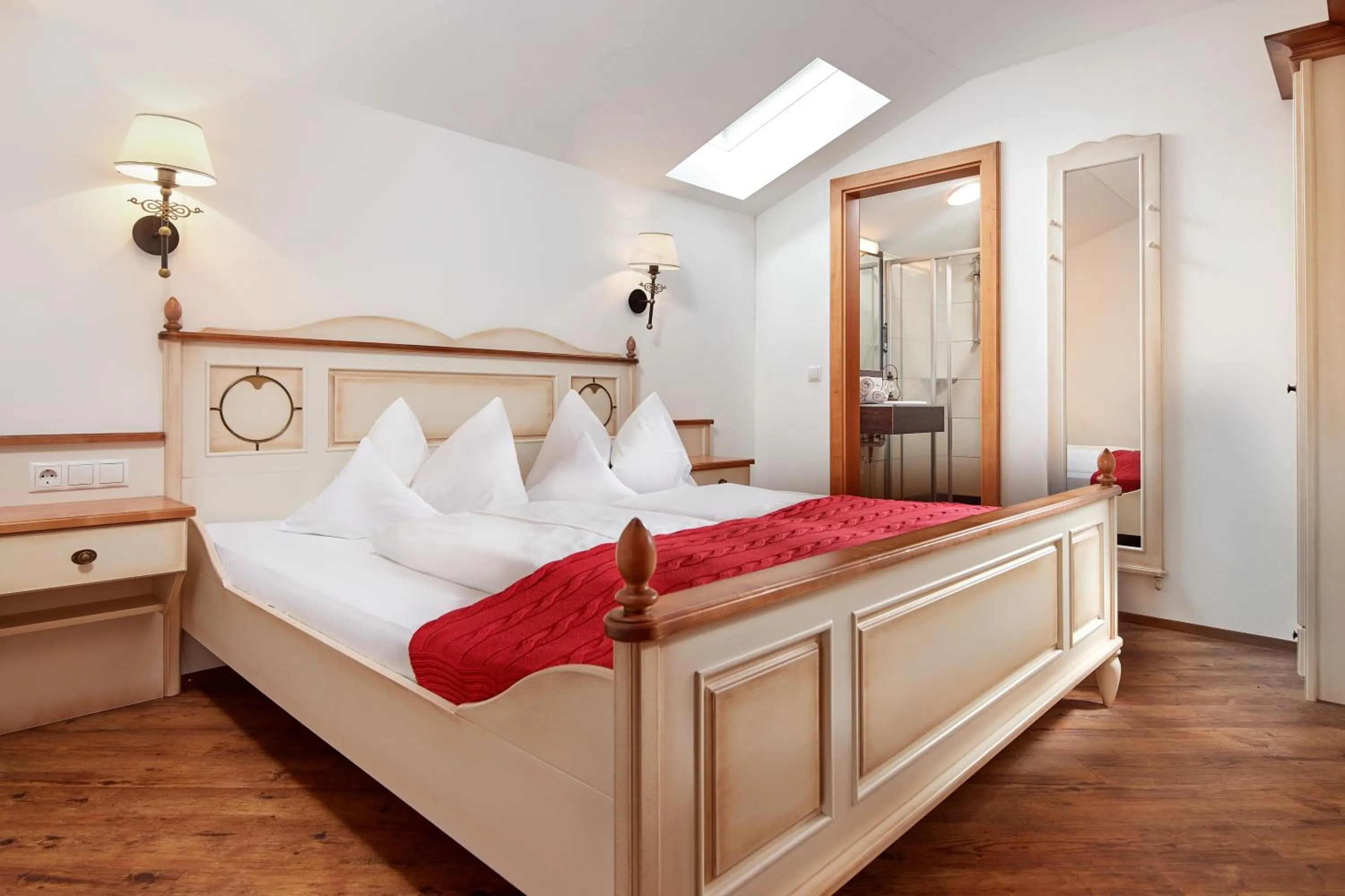 Bedroom, Bed in Aparthotel Dachsteinblick