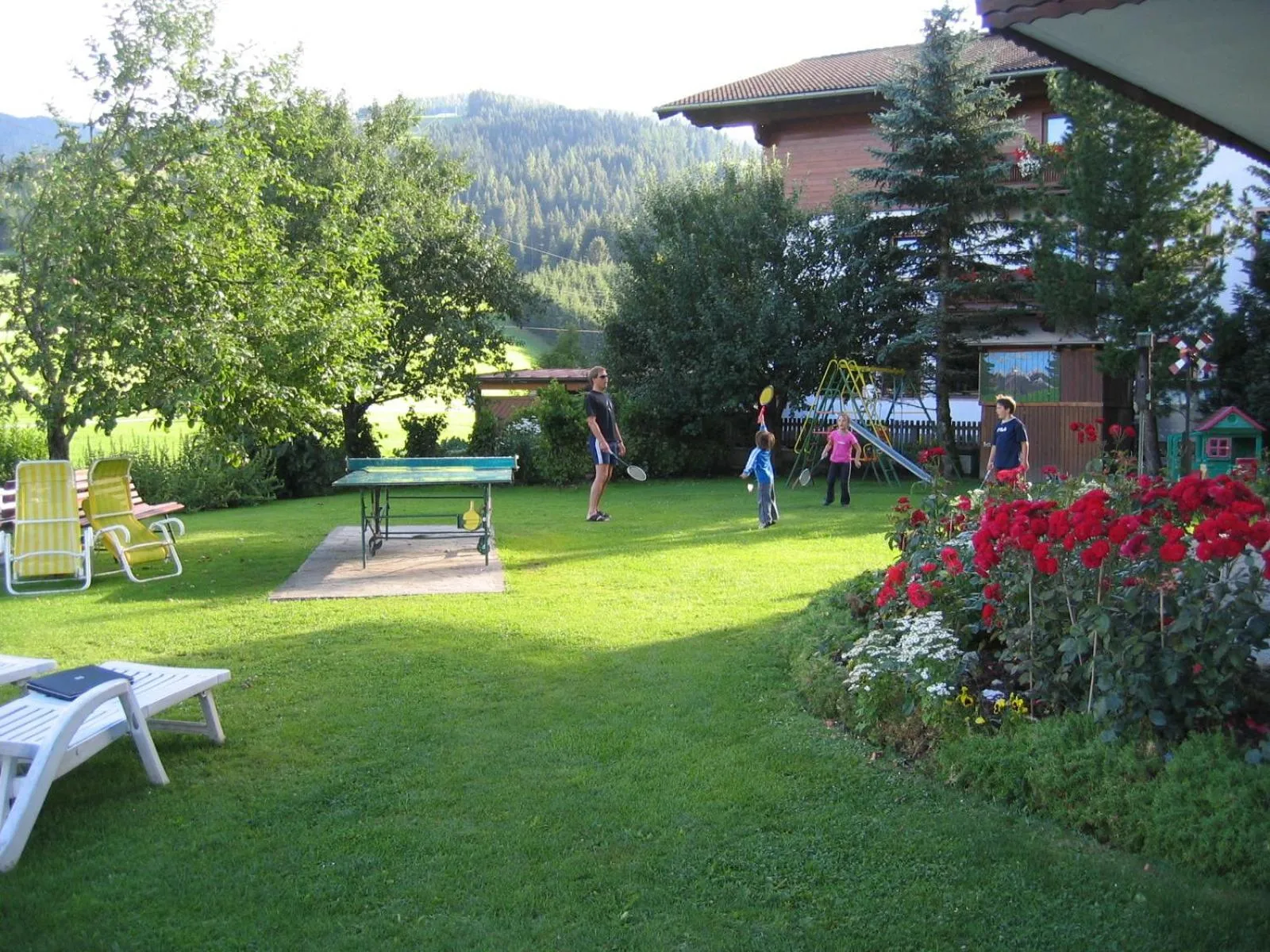 Children play ground in Aparthotel Dachsteinblick