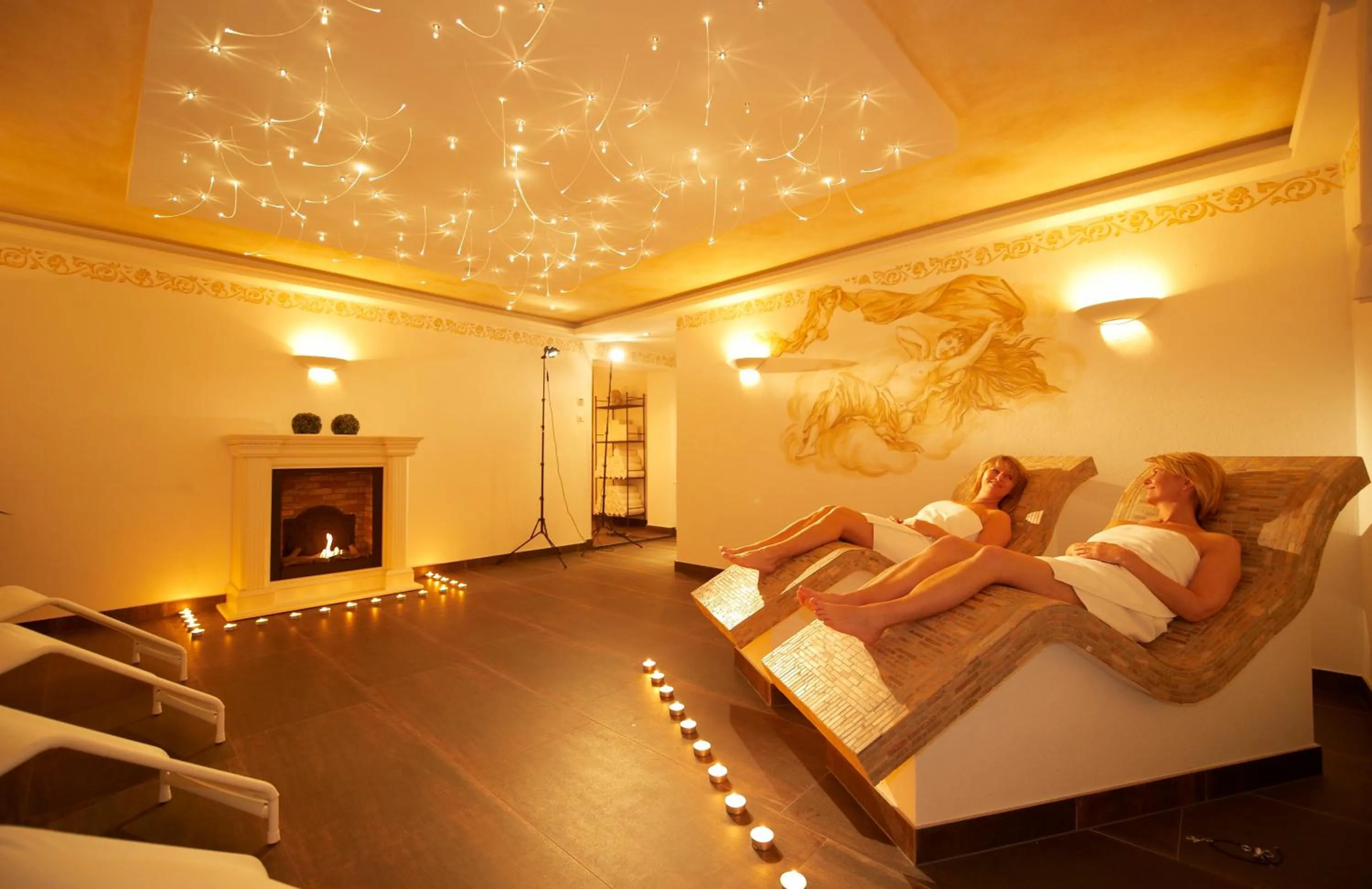 Sauna in Aparthotel Dachsteinblick