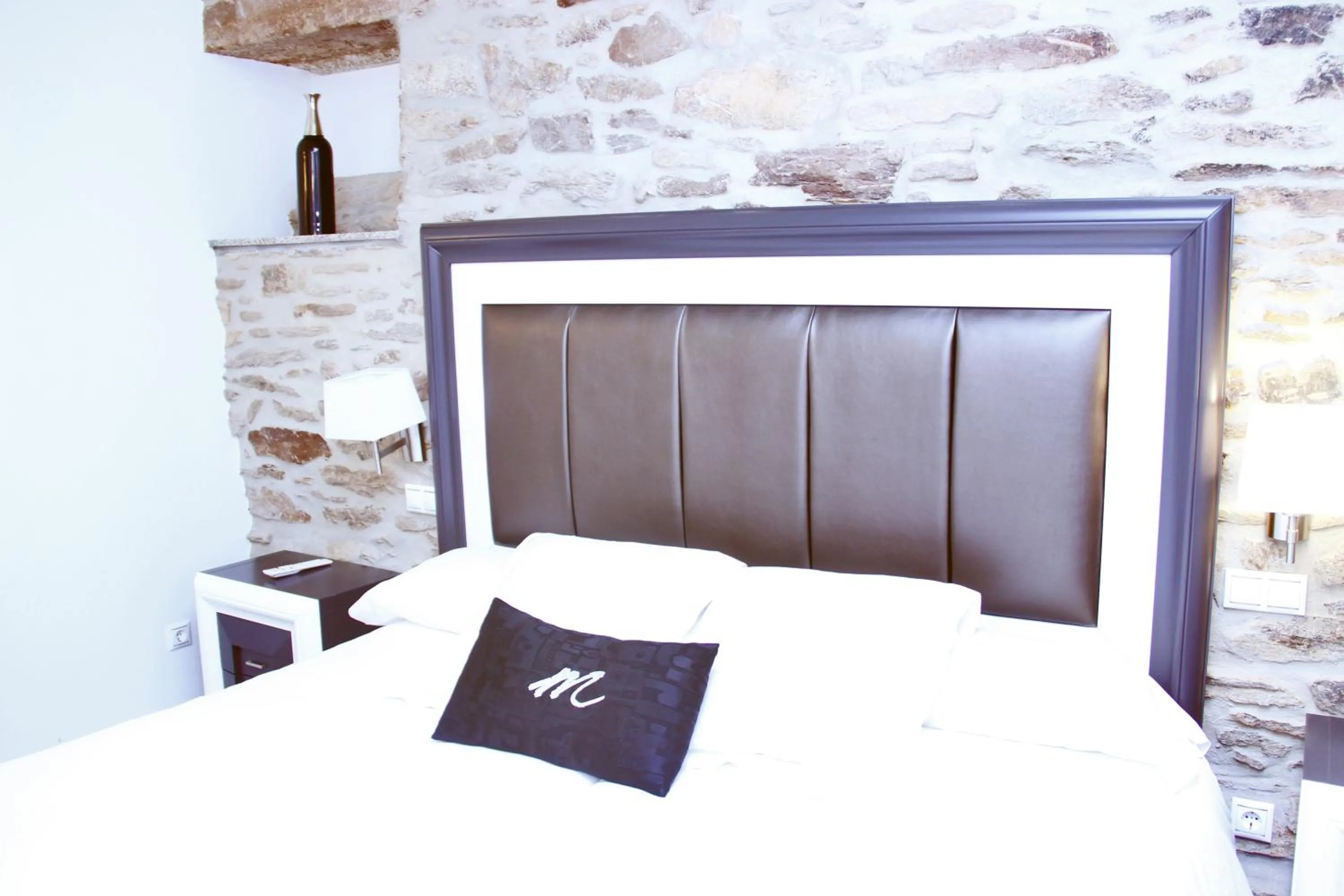 Bed in Hotel Montenegro Compostela