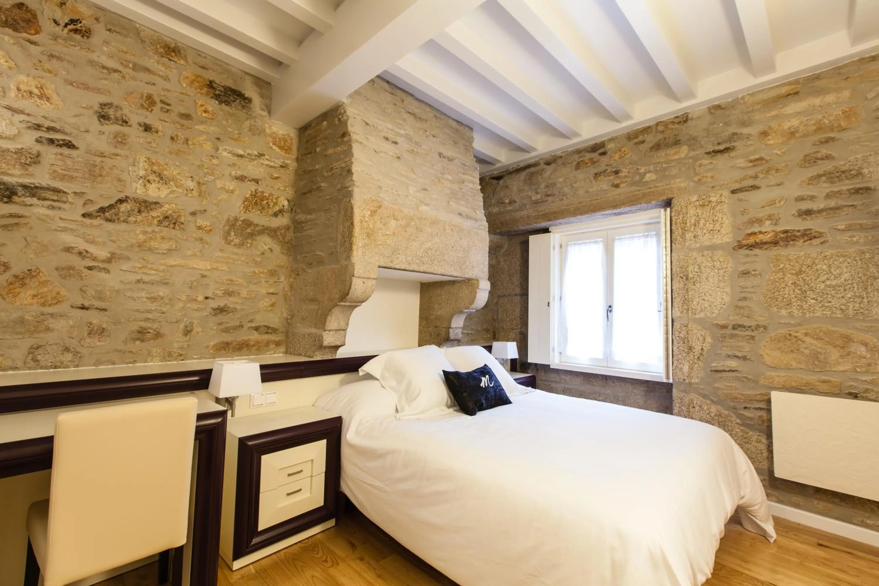 Bed in Hotel Montenegro Compostela