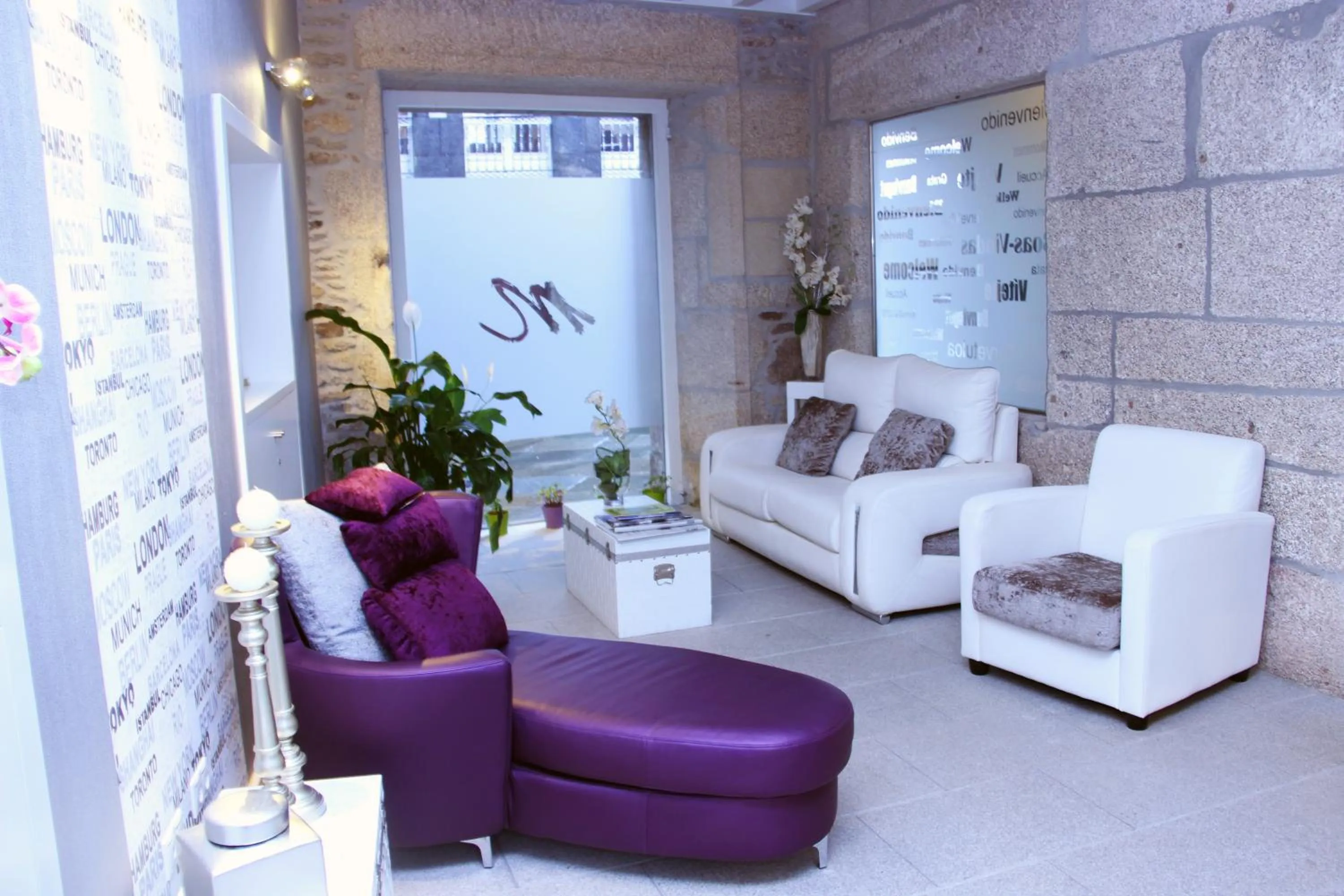 Property building in Hotel Montenegro Compostela