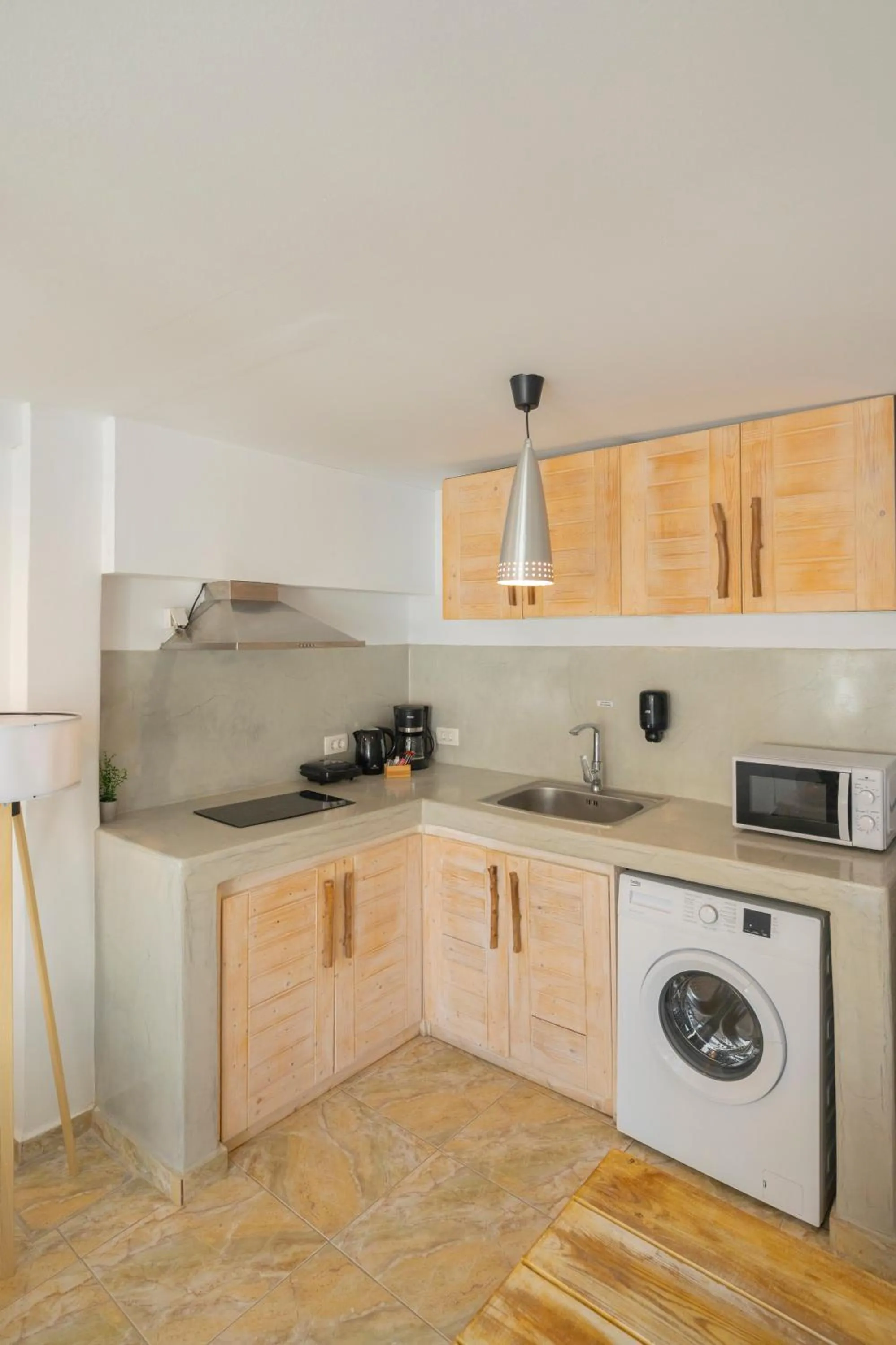 Kitchen or kitchenette in Loukas & Emma Eco Houses