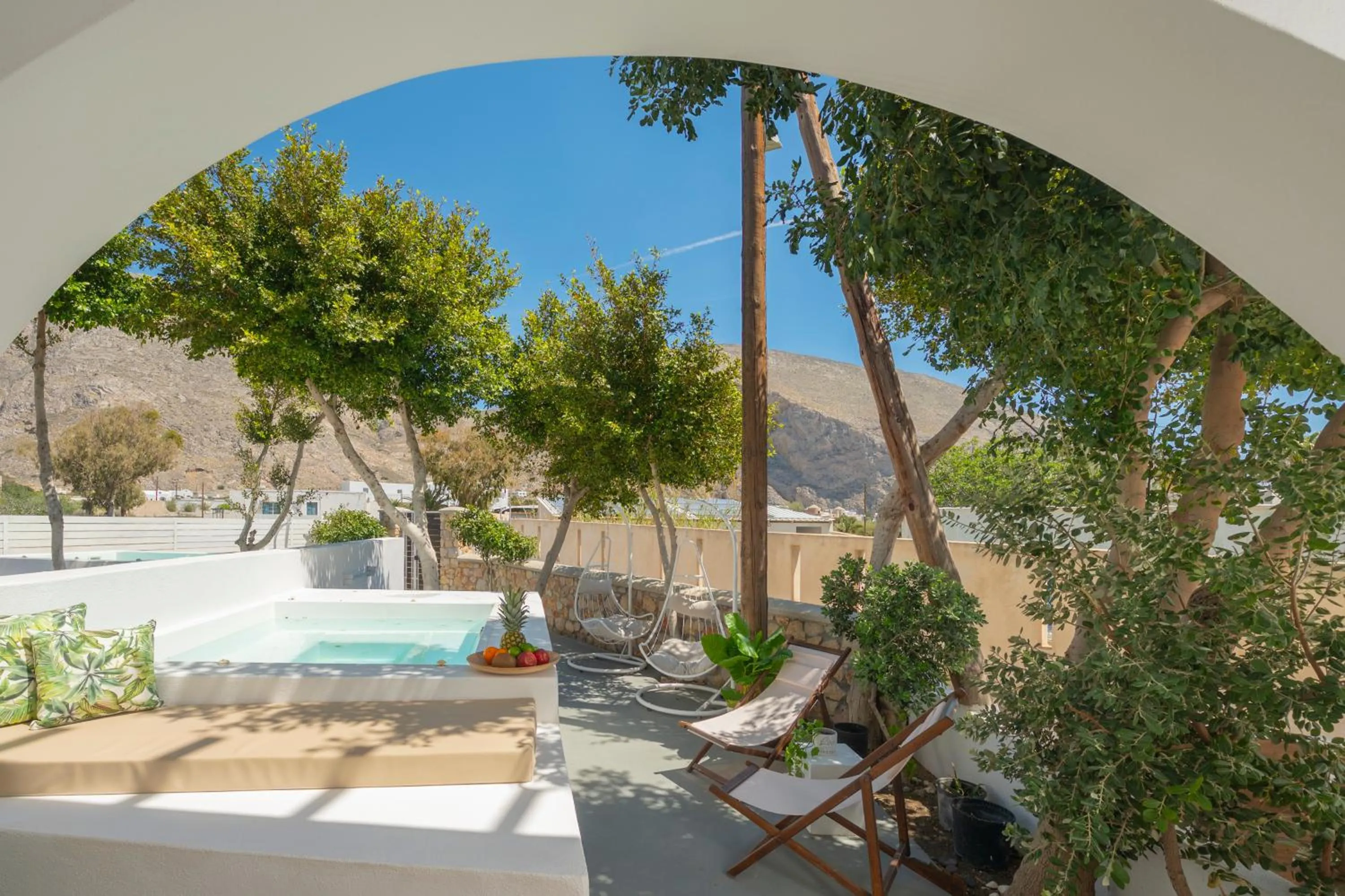 Patio in Loukas & Emma Eco Houses