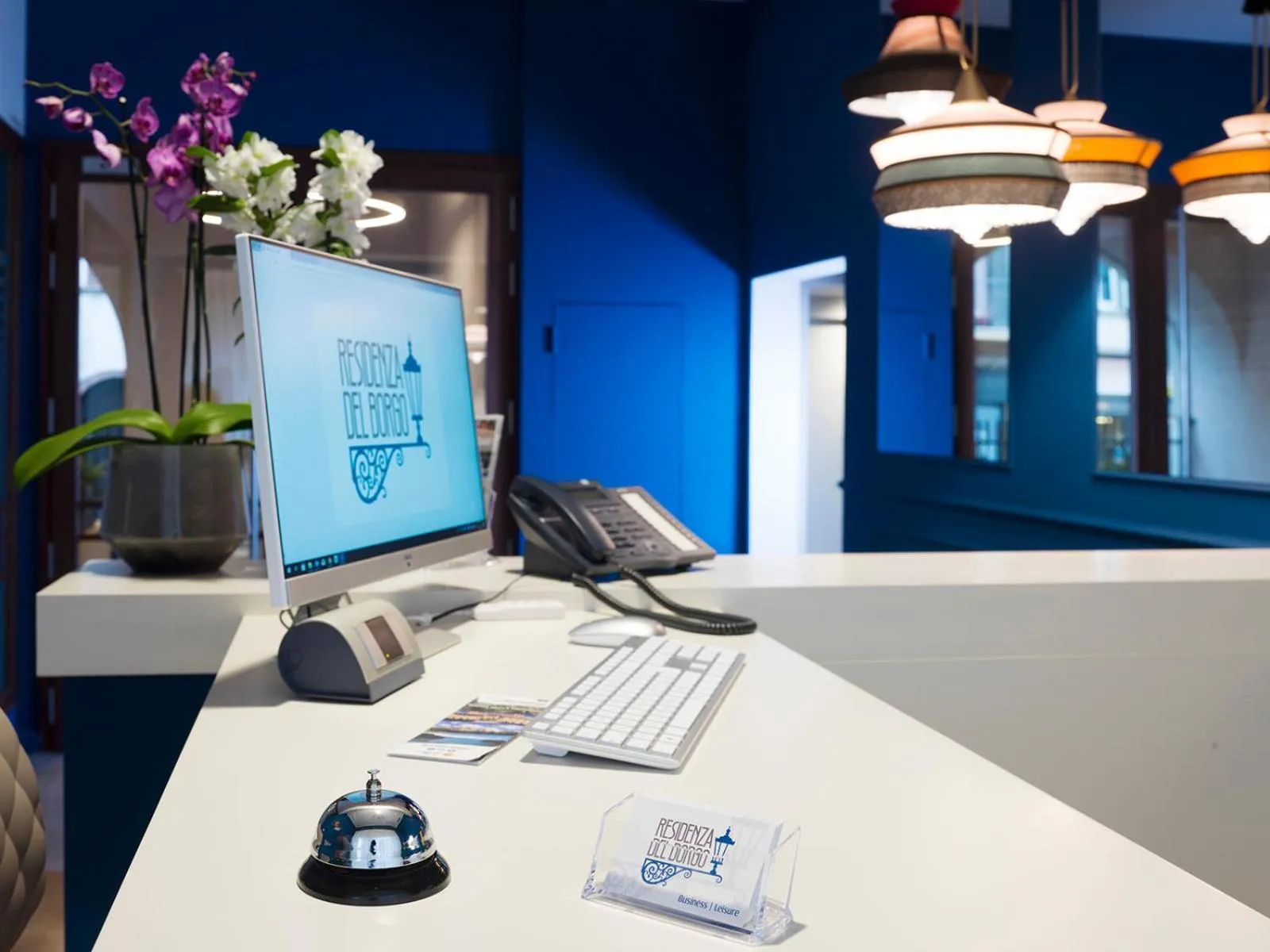 Lobby or reception in Residenza del Borgo