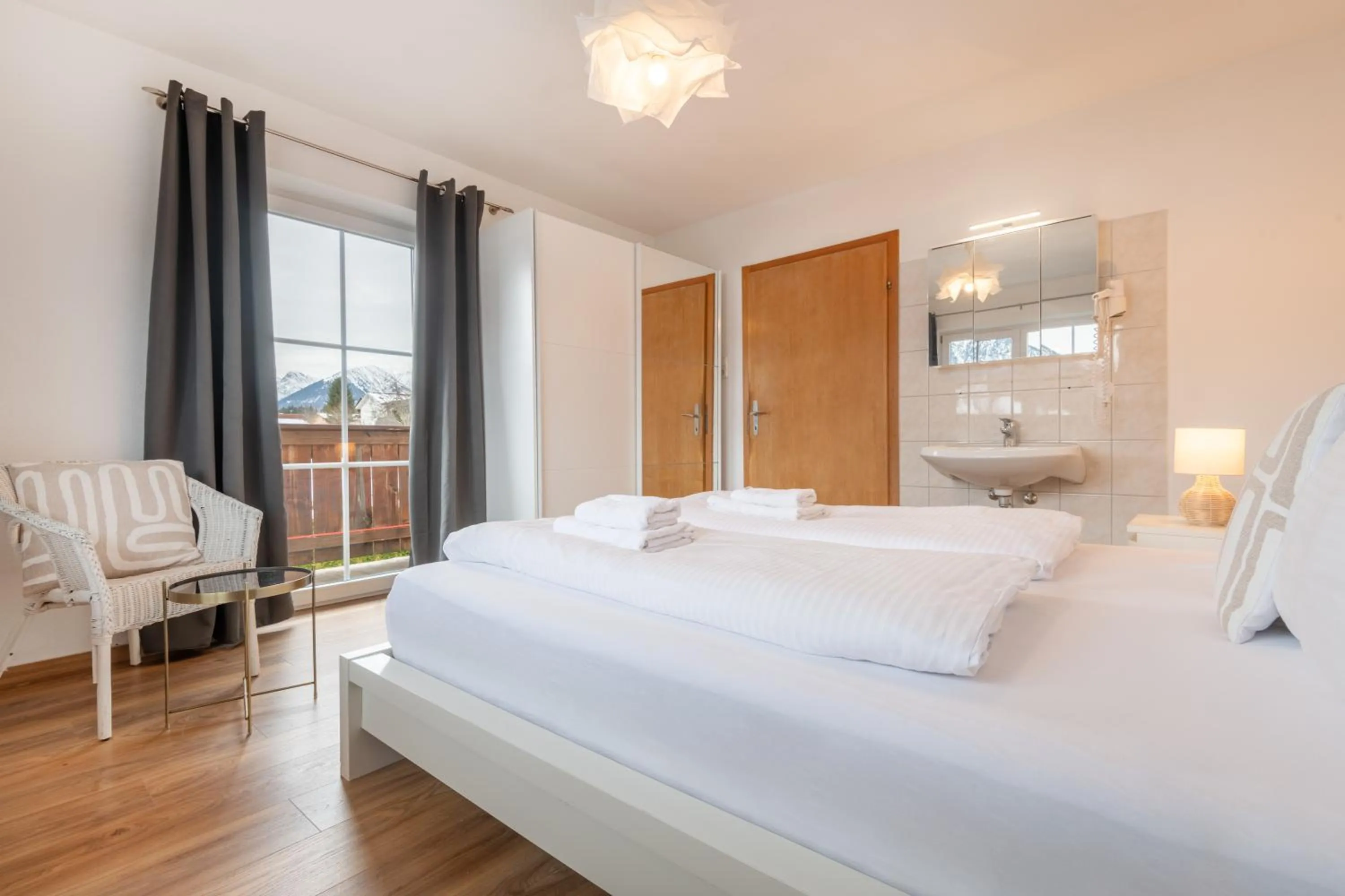 Bed in Alpenhof Wängle