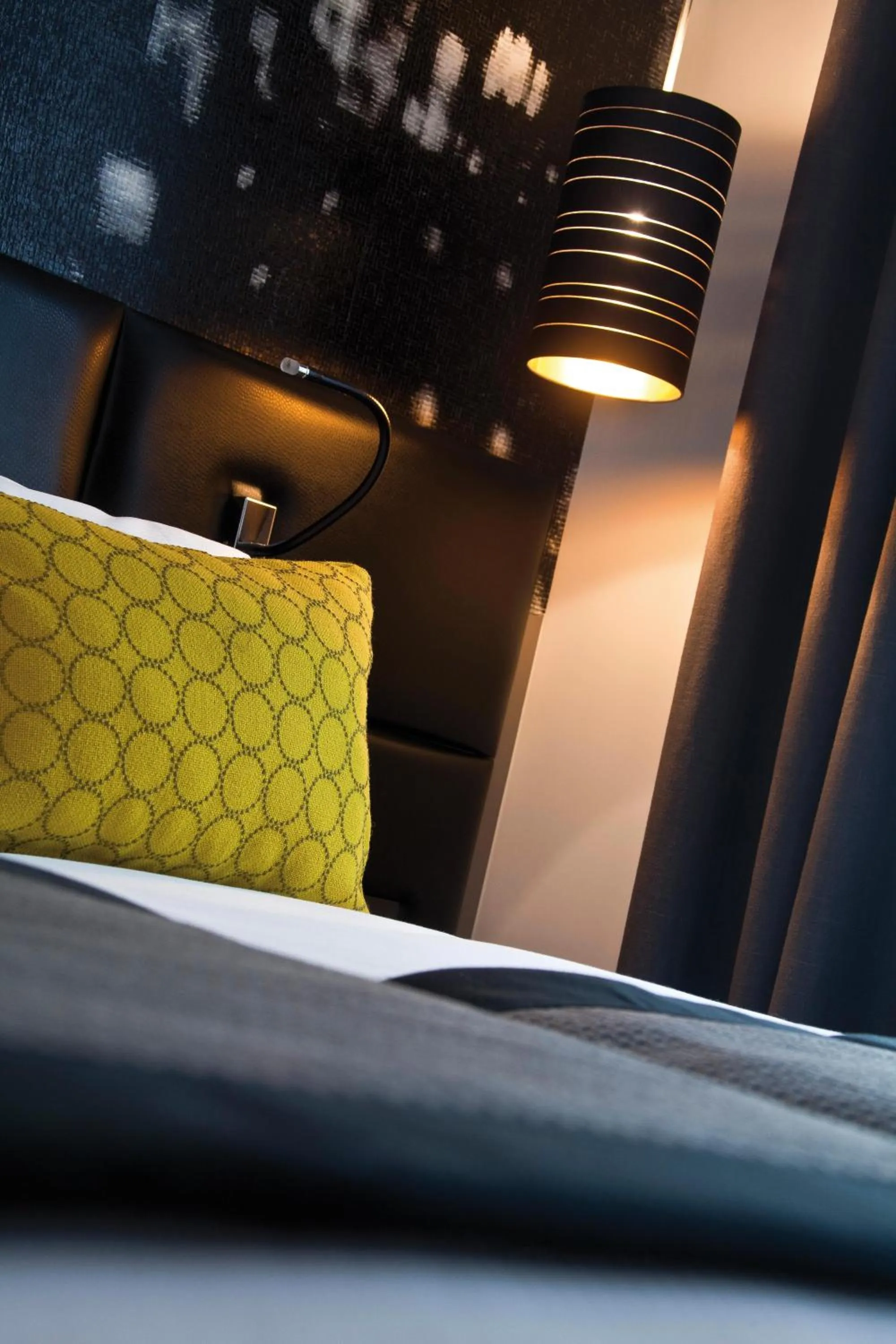 Bed in Le Grey Hotel