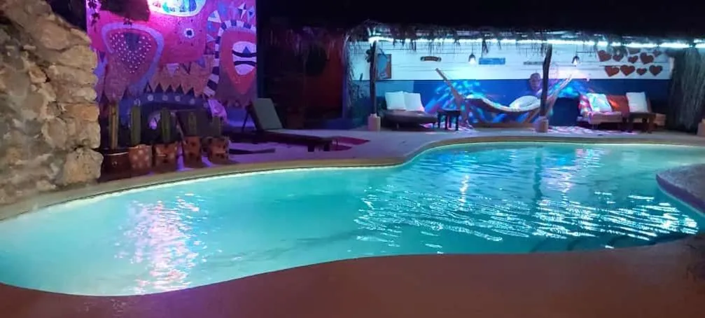 Swimming pool in Massai Apartments