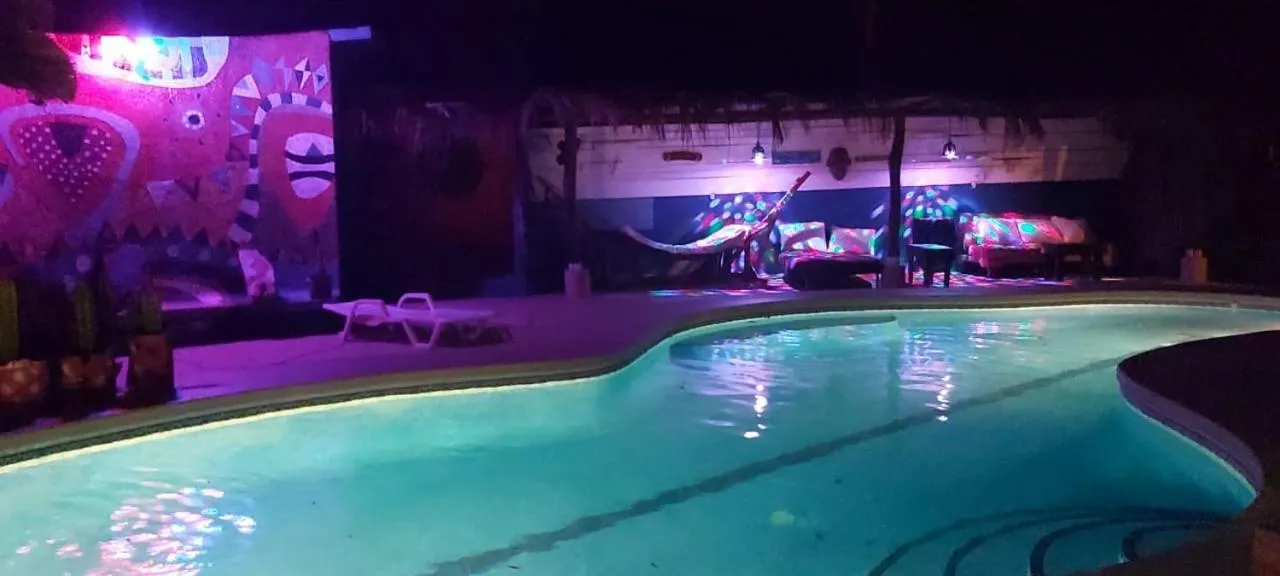 Swimming pool in Massai Apartments