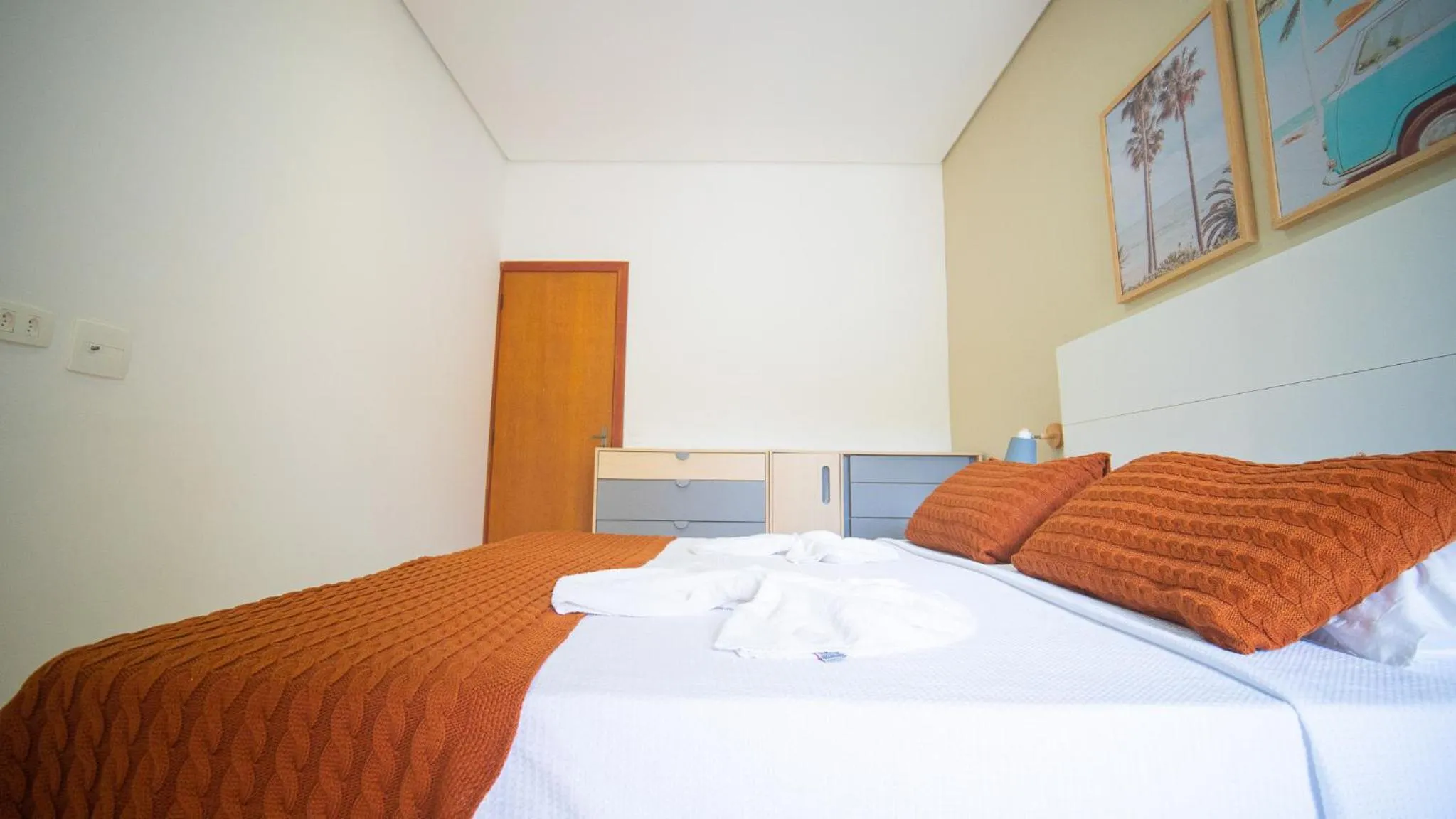 Bedroom, Bed in Residencial Las Salinas