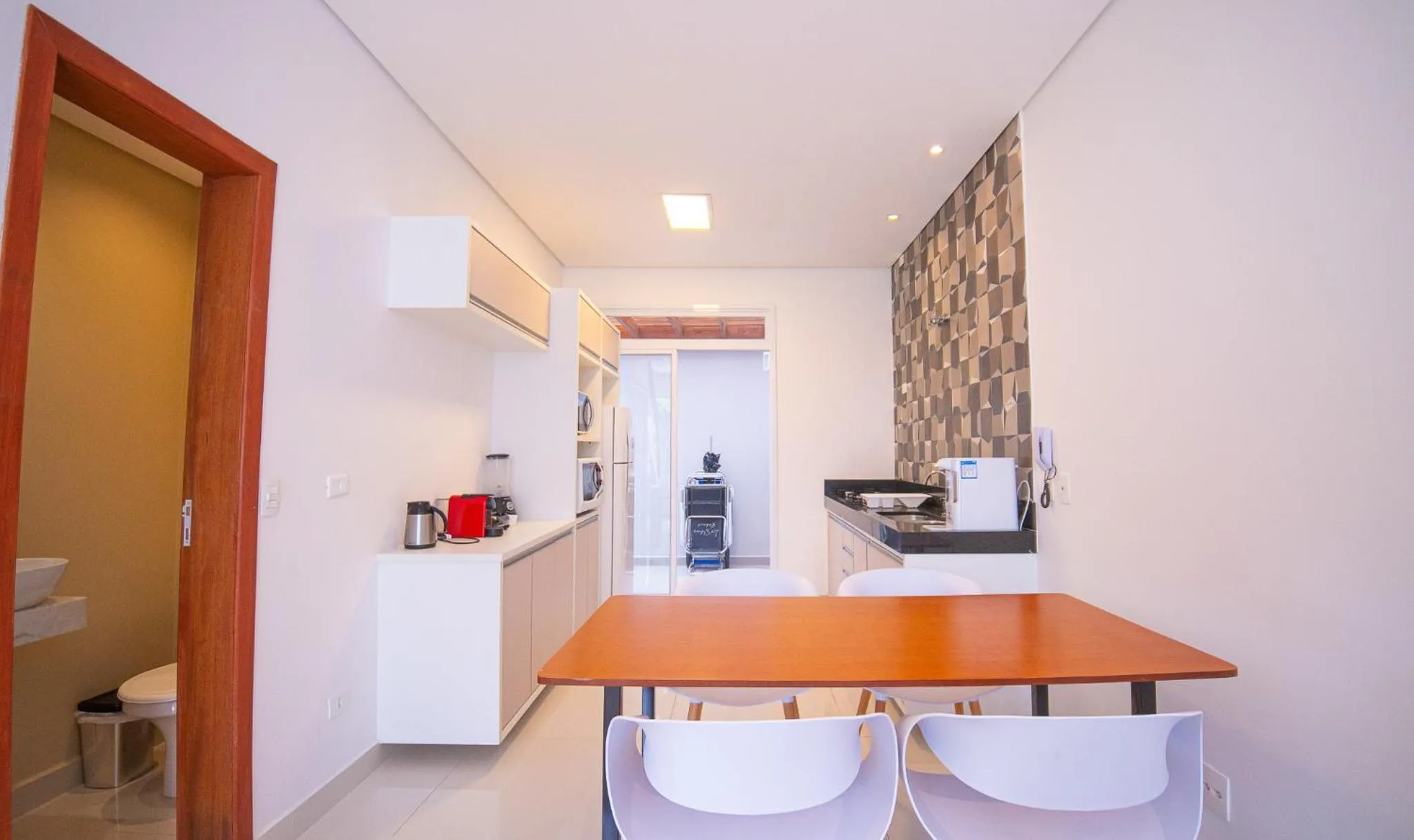 Kitchen or kitchenette in Residencial Las Salinas