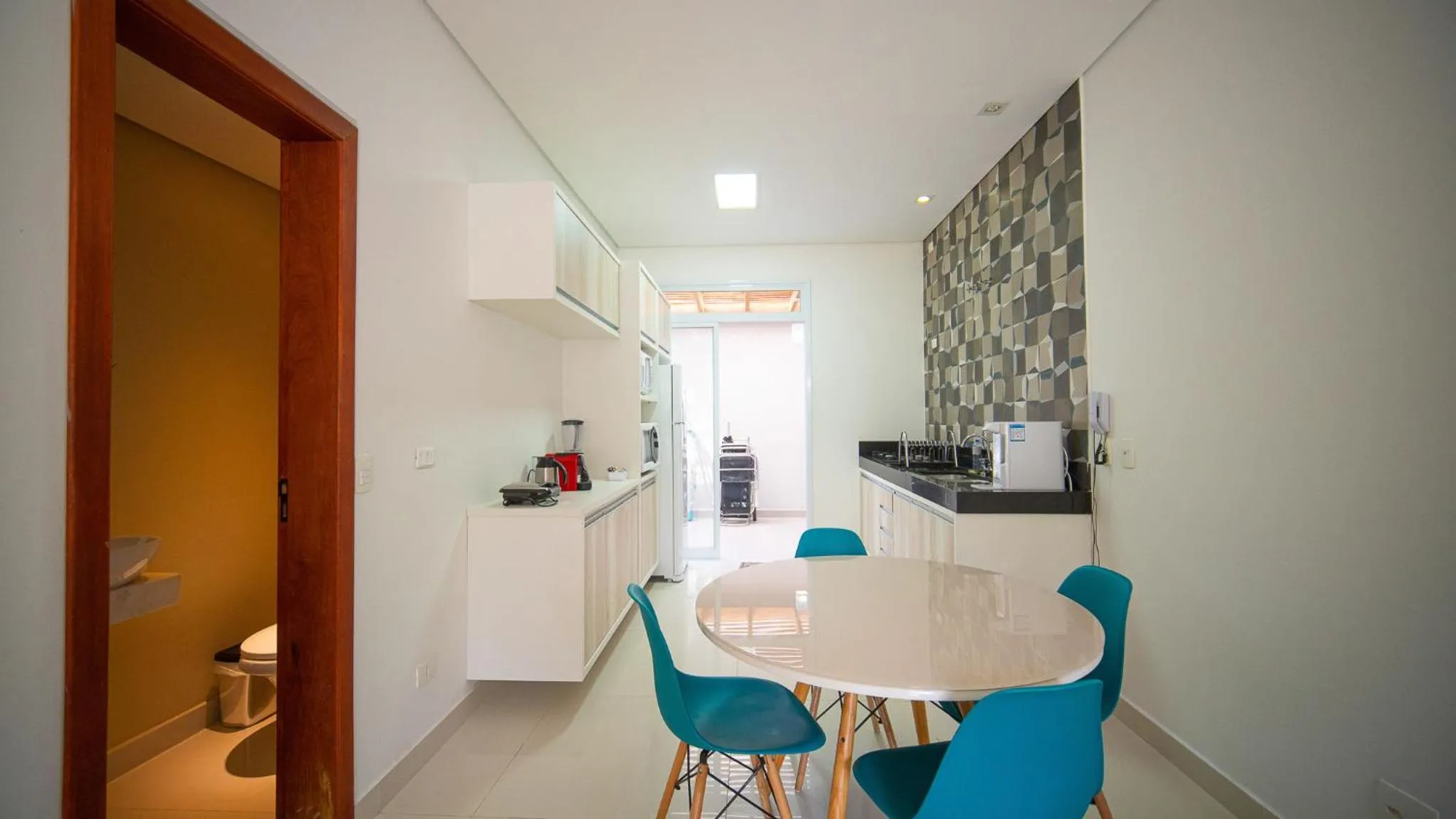Kitchen or kitchenette in Residencial Las Salinas