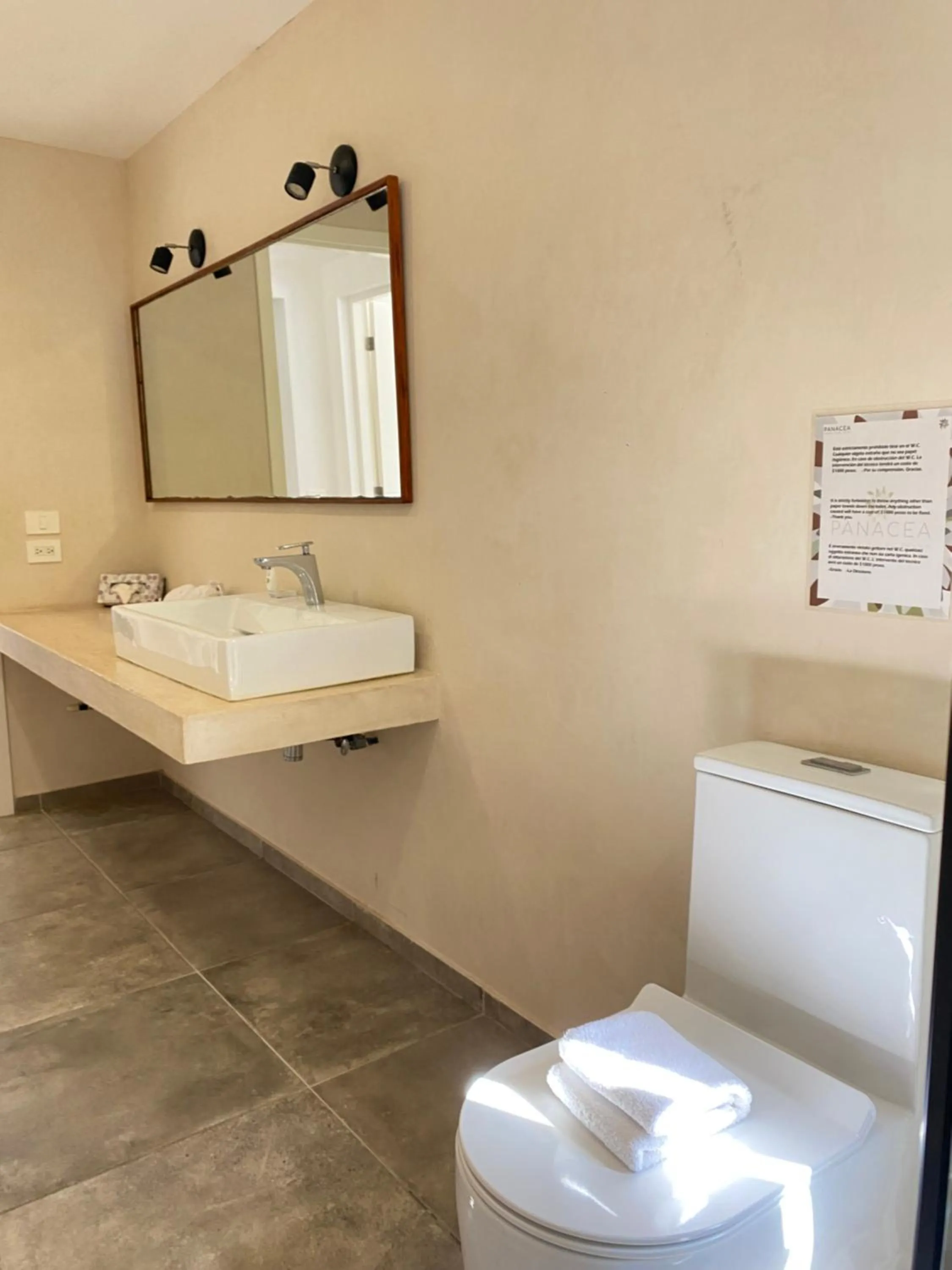 Bathroom in Panacea Condo Tulum